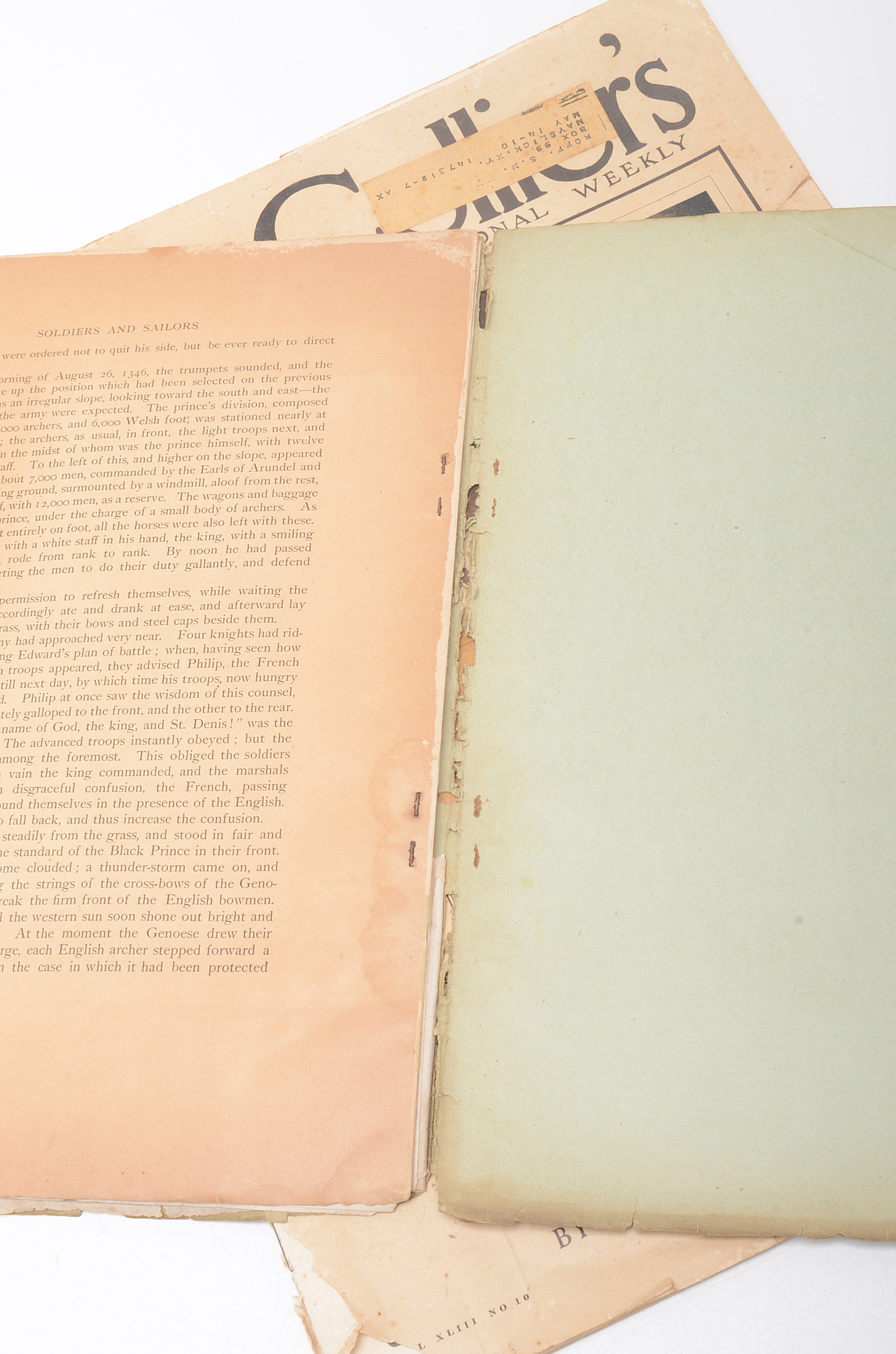 Antique Magazines, Including Collier's