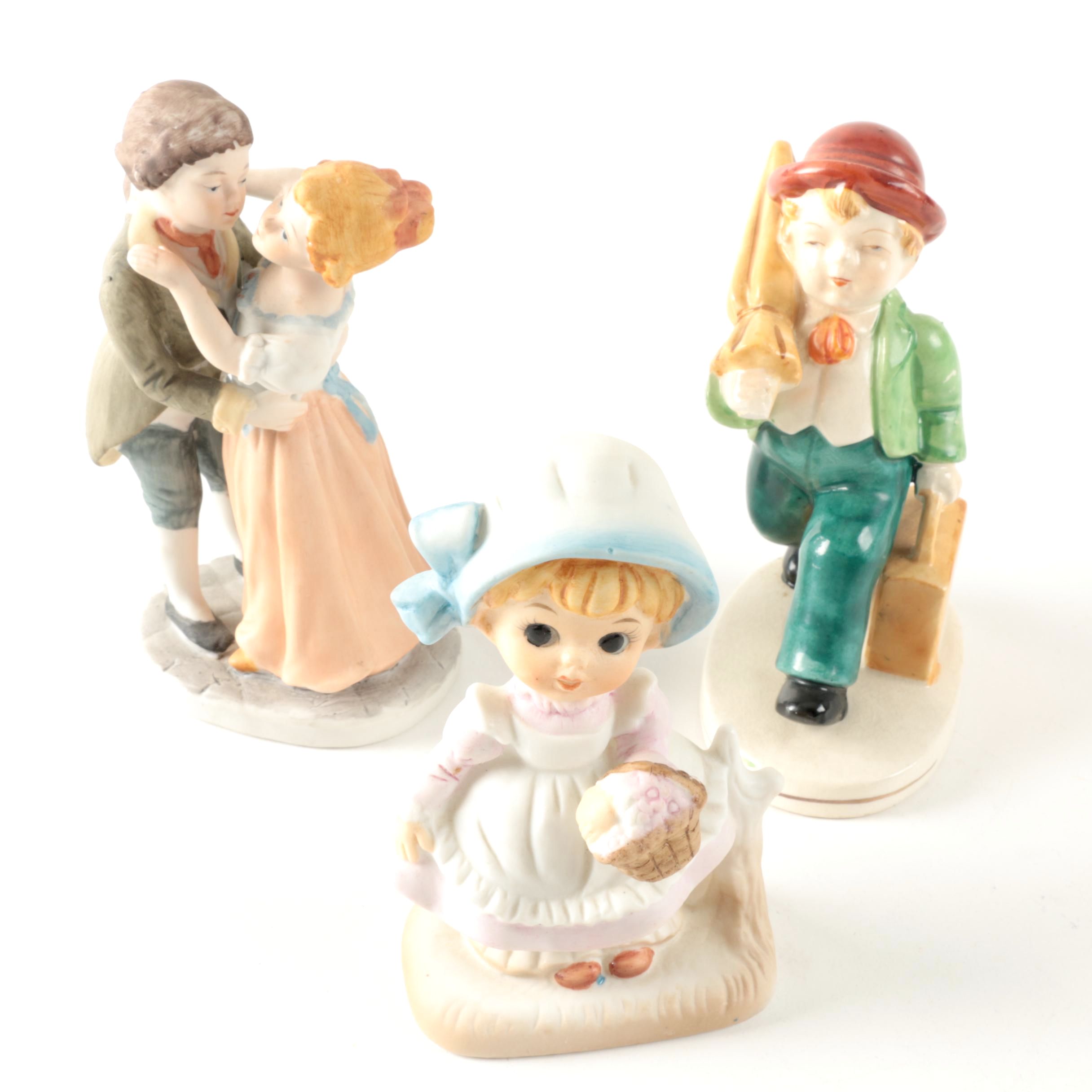 Vintage Porcelain Figurine Collection