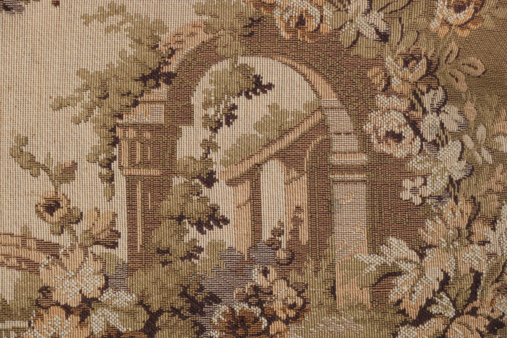 Jacques Lamy Embroidered Throw Pillow