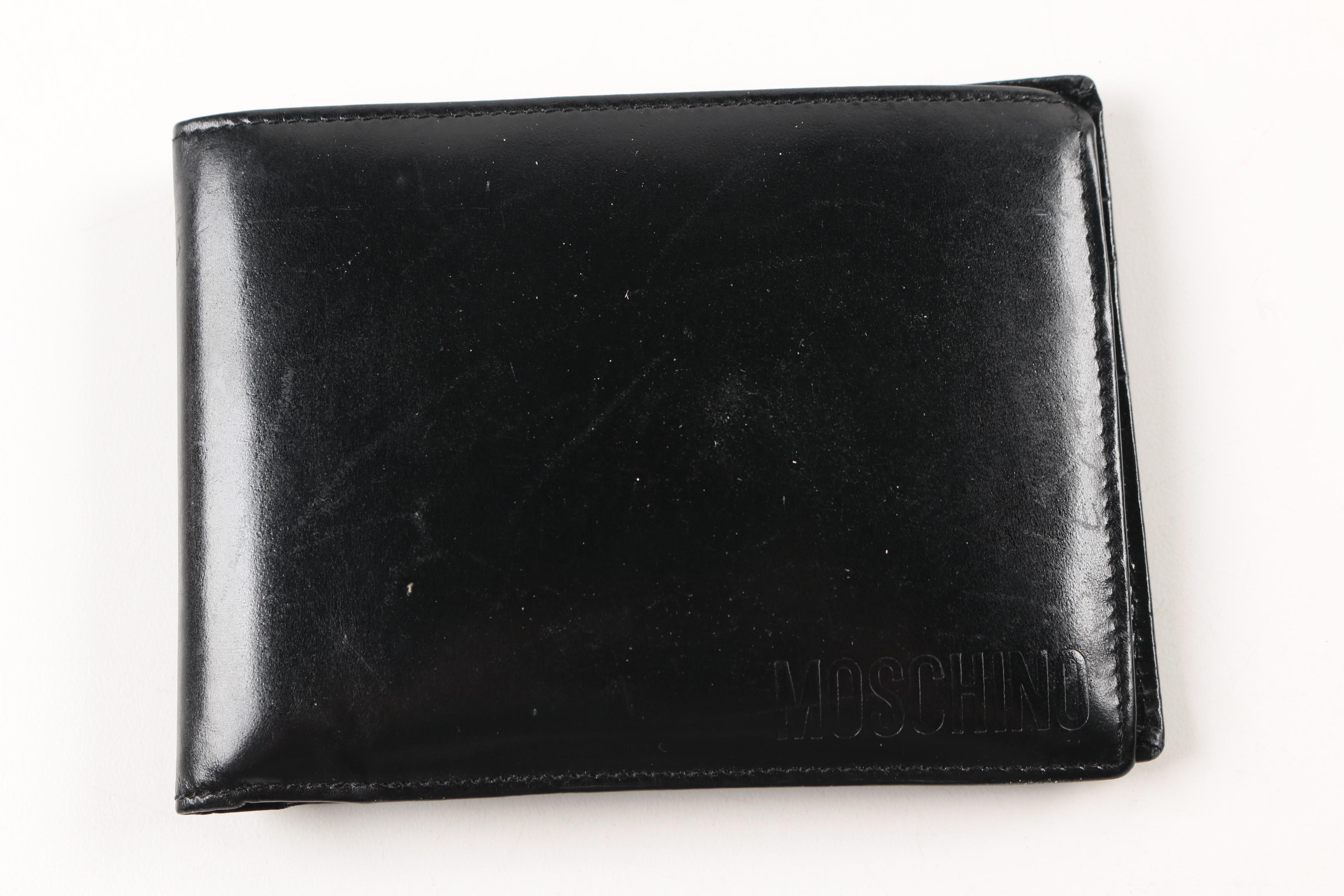 Leather Wallets Including Moschino