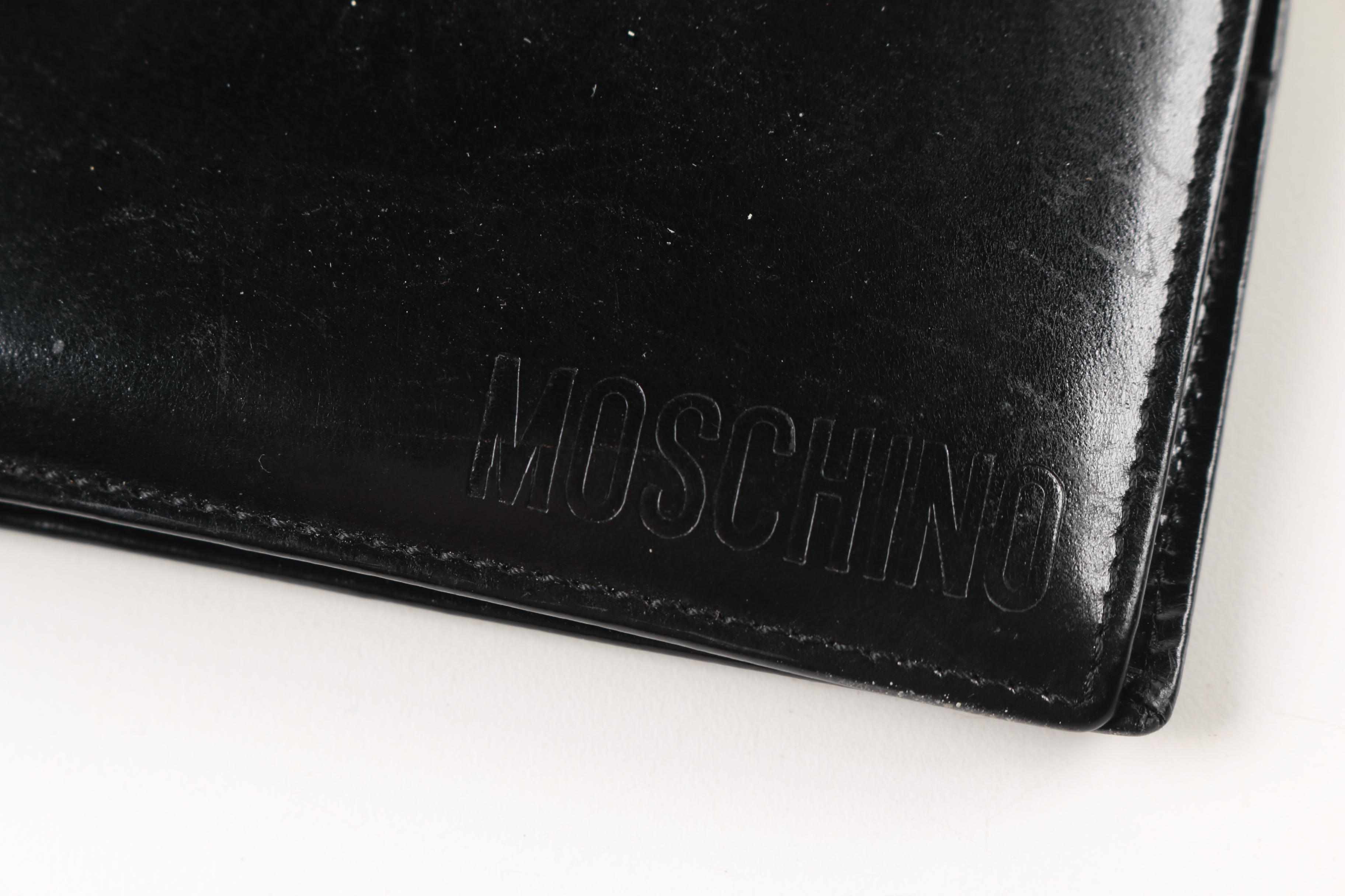 Leather Wallets Including Moschino