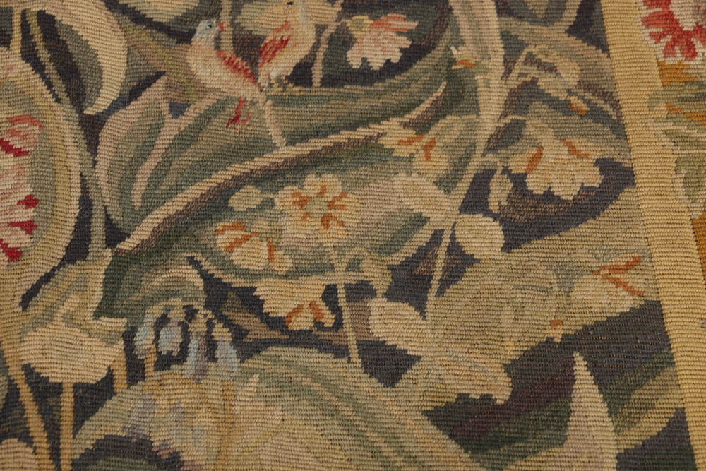 Jacques Lamy Needlepoint Tapestry of a Floral Composition