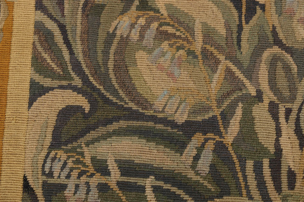 Jacques Lamy Needlepoint Tapestry of a Floral Composition
