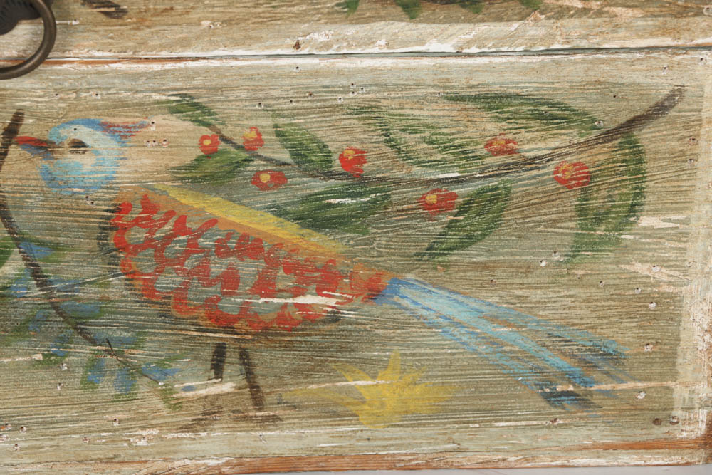 Jacques Lamy Wooden Box with Bird Design