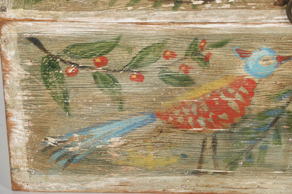 Jacques Lamy Wooden Box with Bird Design
