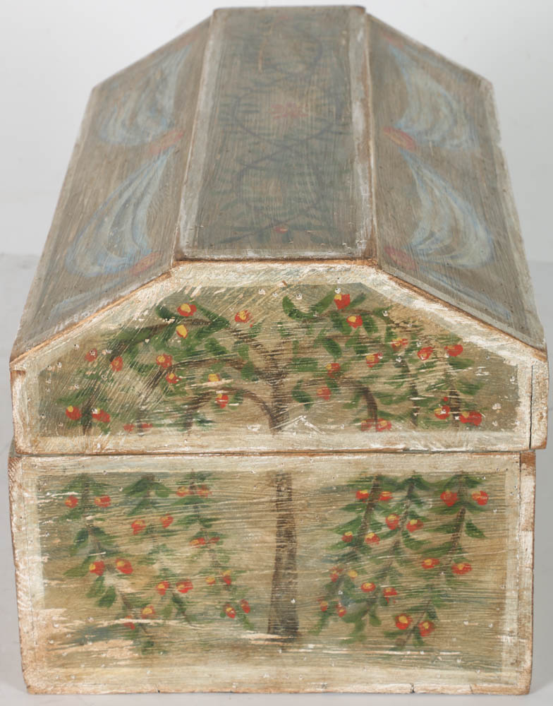Jacques Lamy Wooden Box with Bird Design