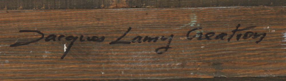 Jacques Lamy Wooden Box with Bird Design