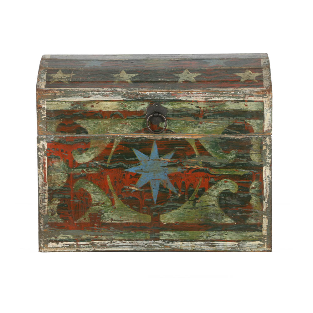 Jacques Lamy Wooden Box with Stars