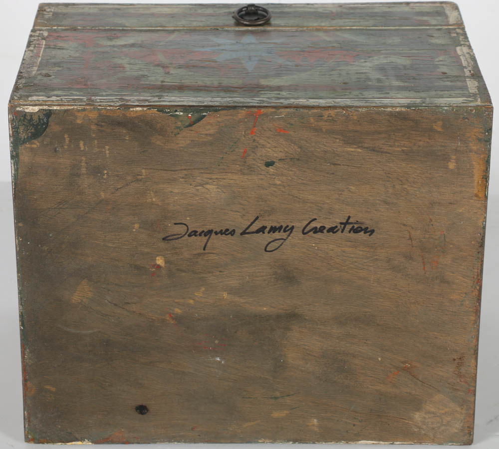 Jacques Lamy Wooden Box with Stars