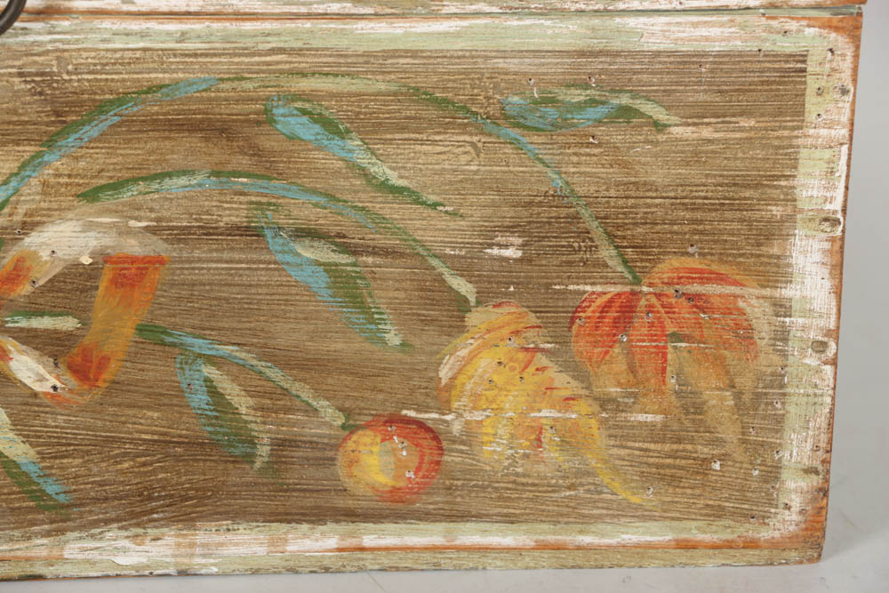 Jacques Lamy Wooden Box with Floral Design