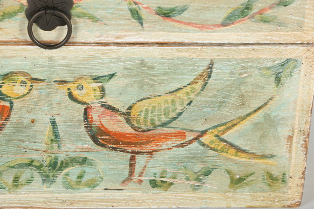 Jacques Lamy Wooden Box with Bird Design