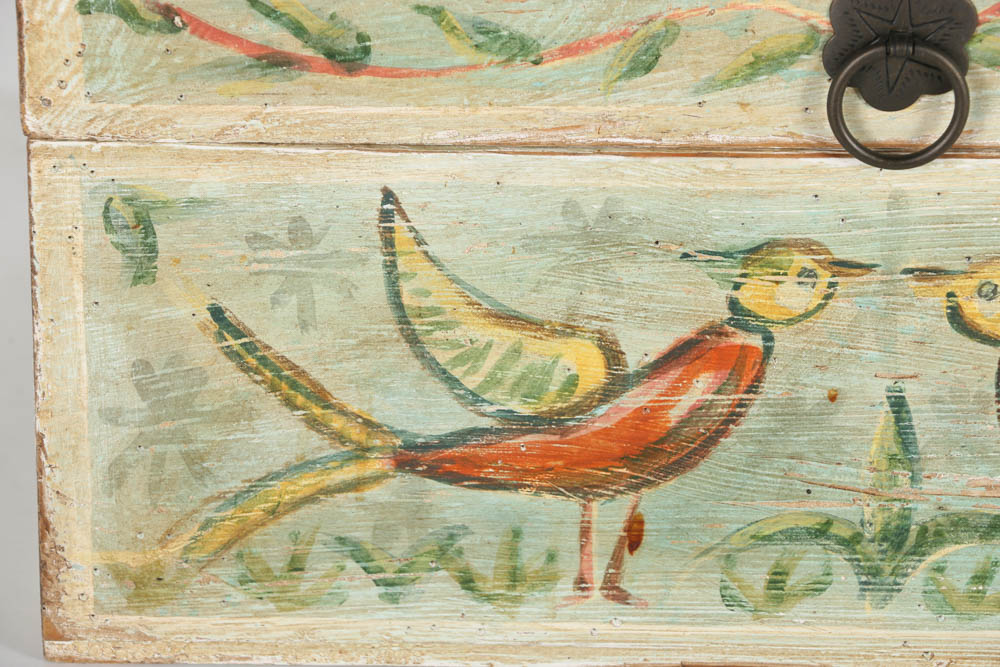 Jacques Lamy Wooden Box with Bird Design