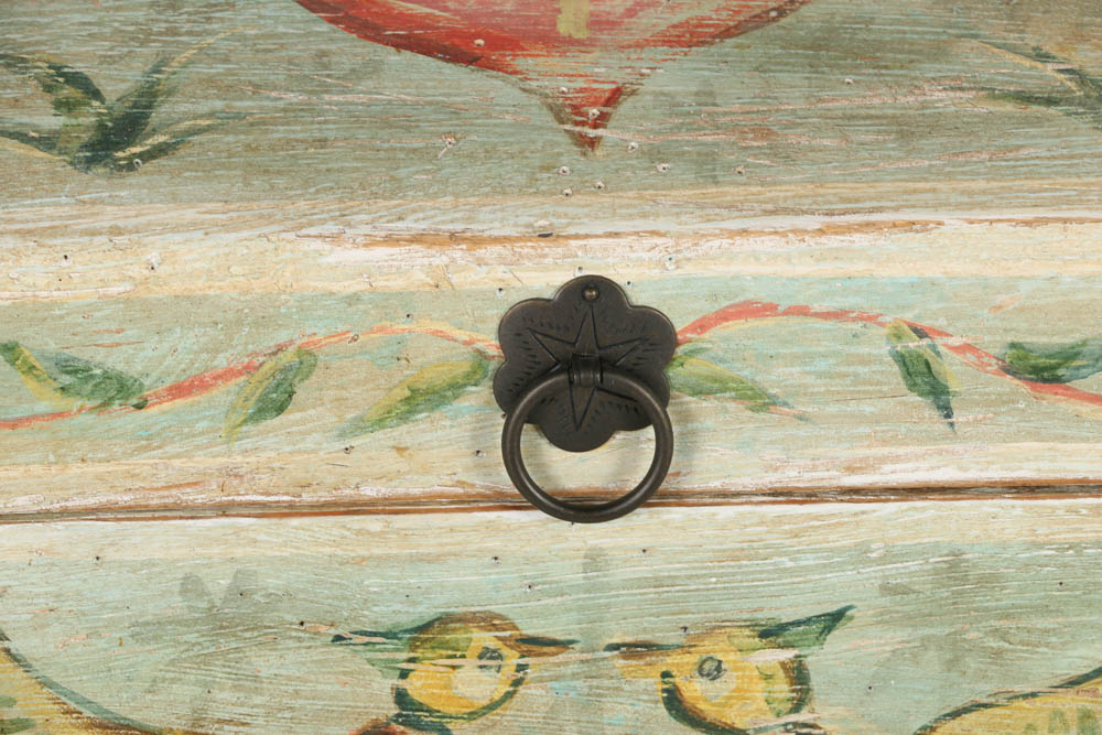 Jacques Lamy Wooden Box with Bird Design