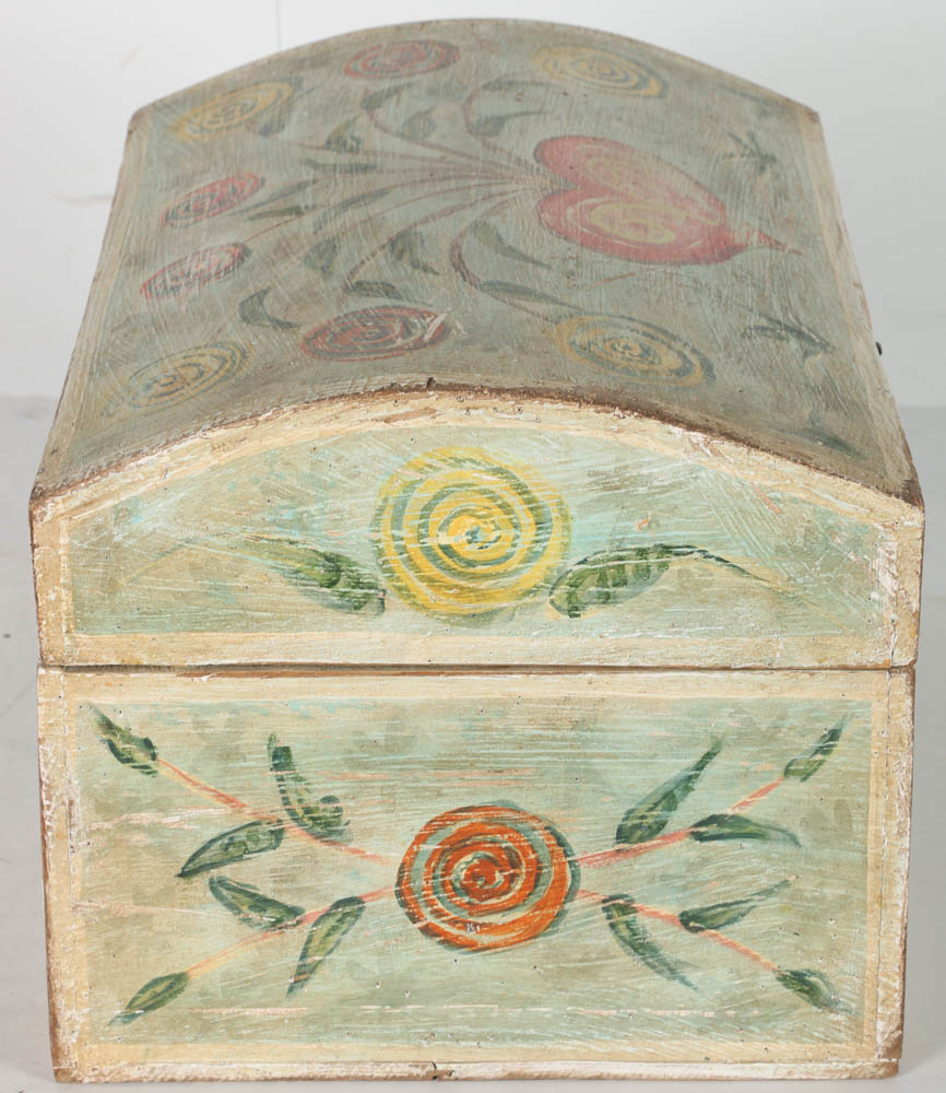 Jacques Lamy Wooden Box with Bird Design