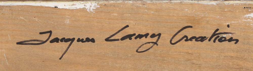 Jacques Lamy Wooden Box with Bird Design