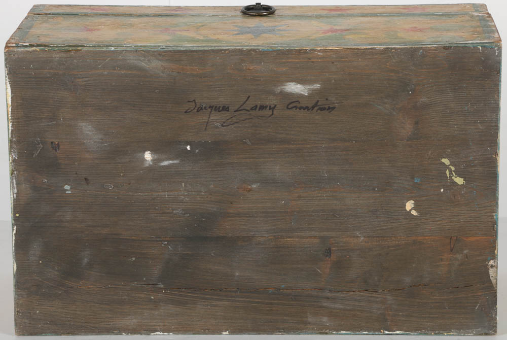 Jacques Lamy Wooden Box with Star Design