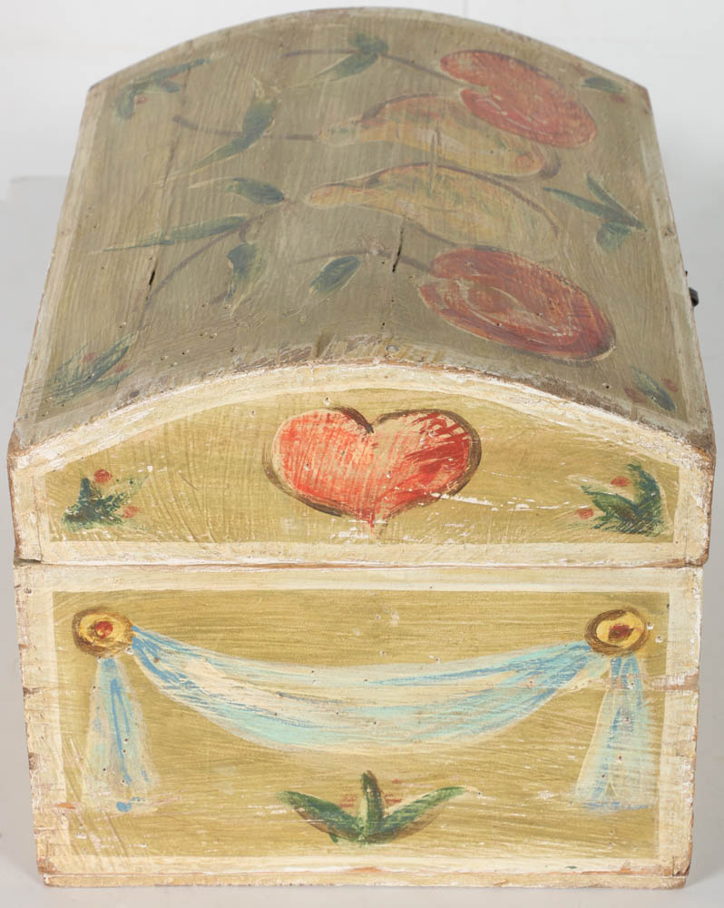 Jacques Lamy Wooden Box with Bird Design
