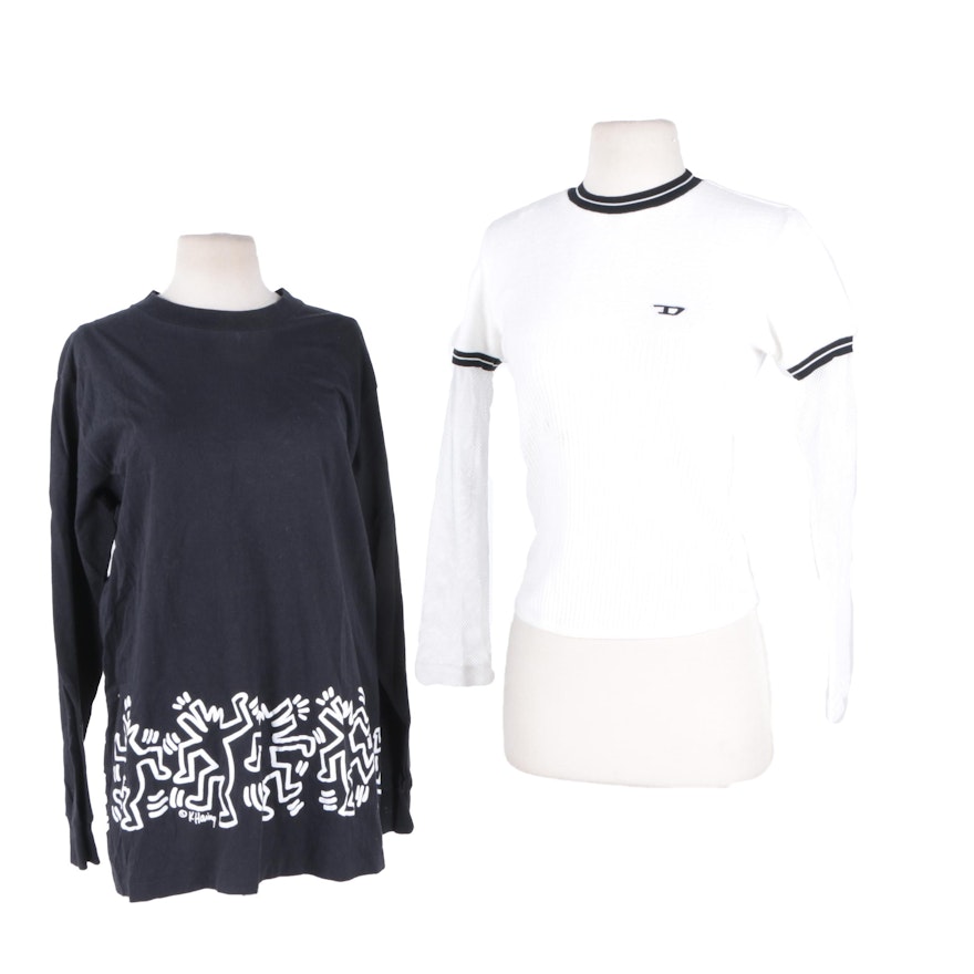 Women's Tops Including a Keith Haring T-Shirt
