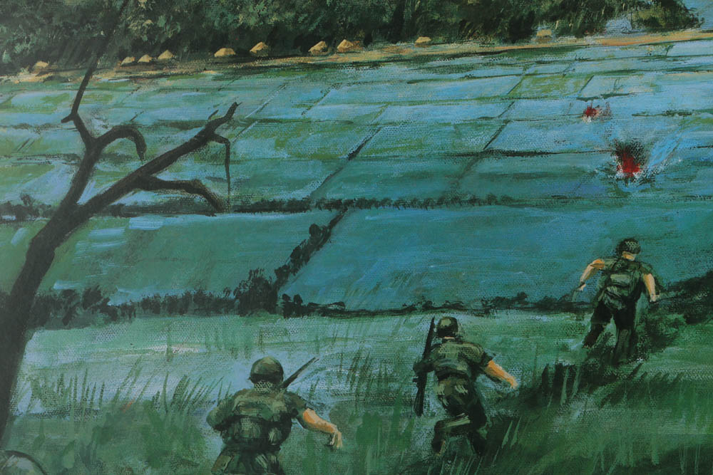 Collection of Jacques Lamy Offset Lithographs on Paper of War Scenes