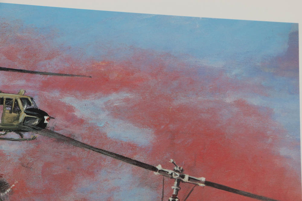 Collection of Jacques Lamy Offset Lithographs on Paper of War Scenes