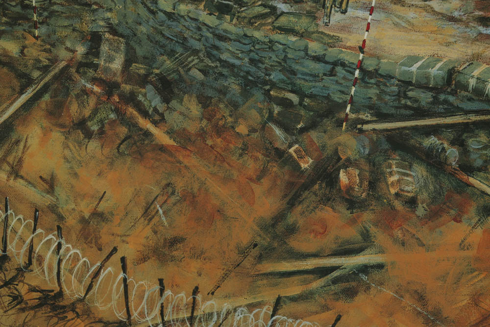 Collection of Jacques Lamy Offset Lithographs on Paper of War Scenes