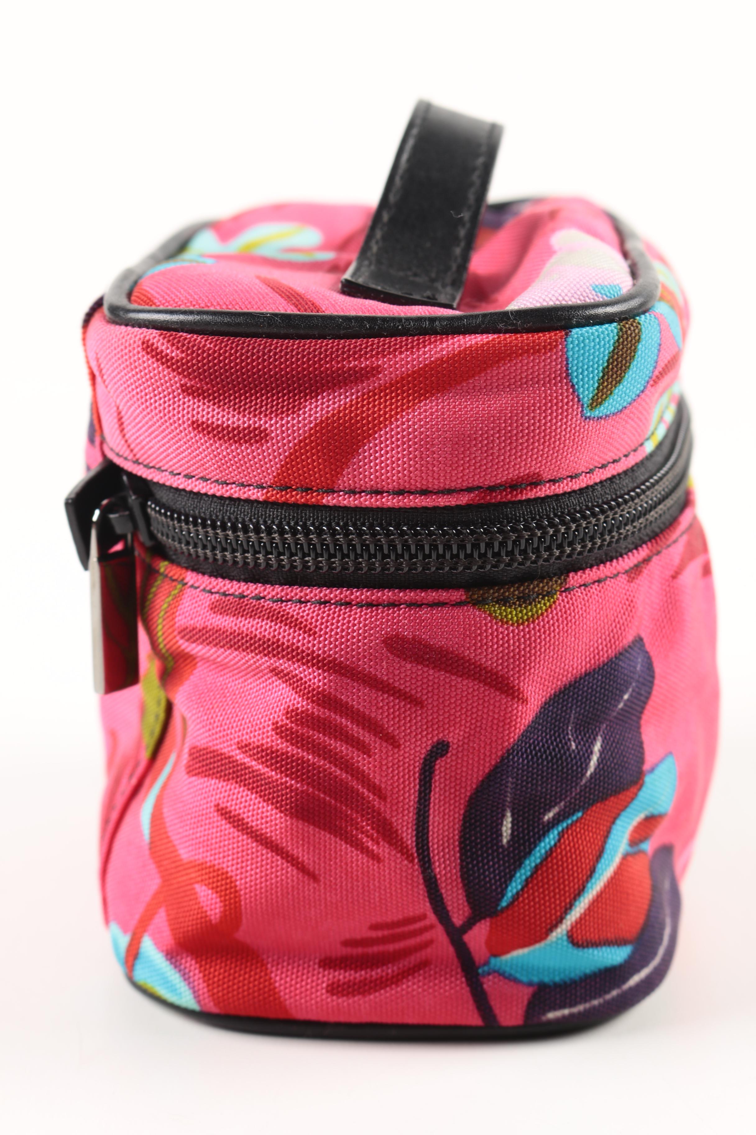 Gucci Floral Print Canvas Travel Bag