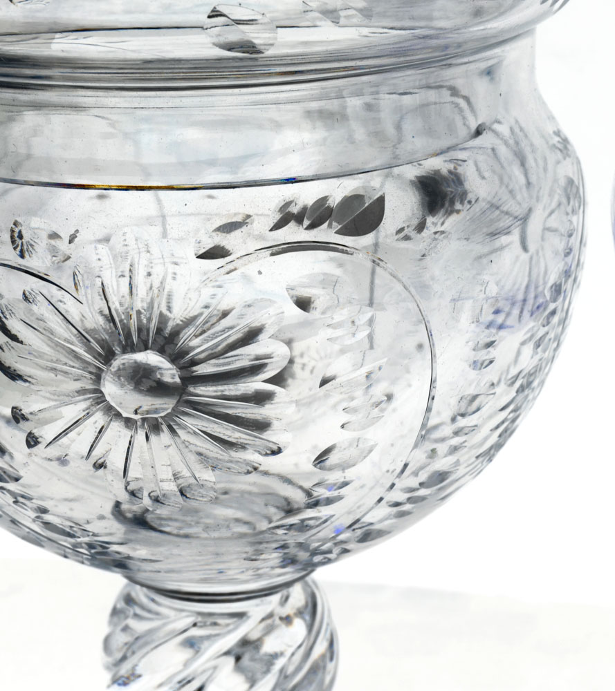 Collection of Footed Glass Candy Dishes