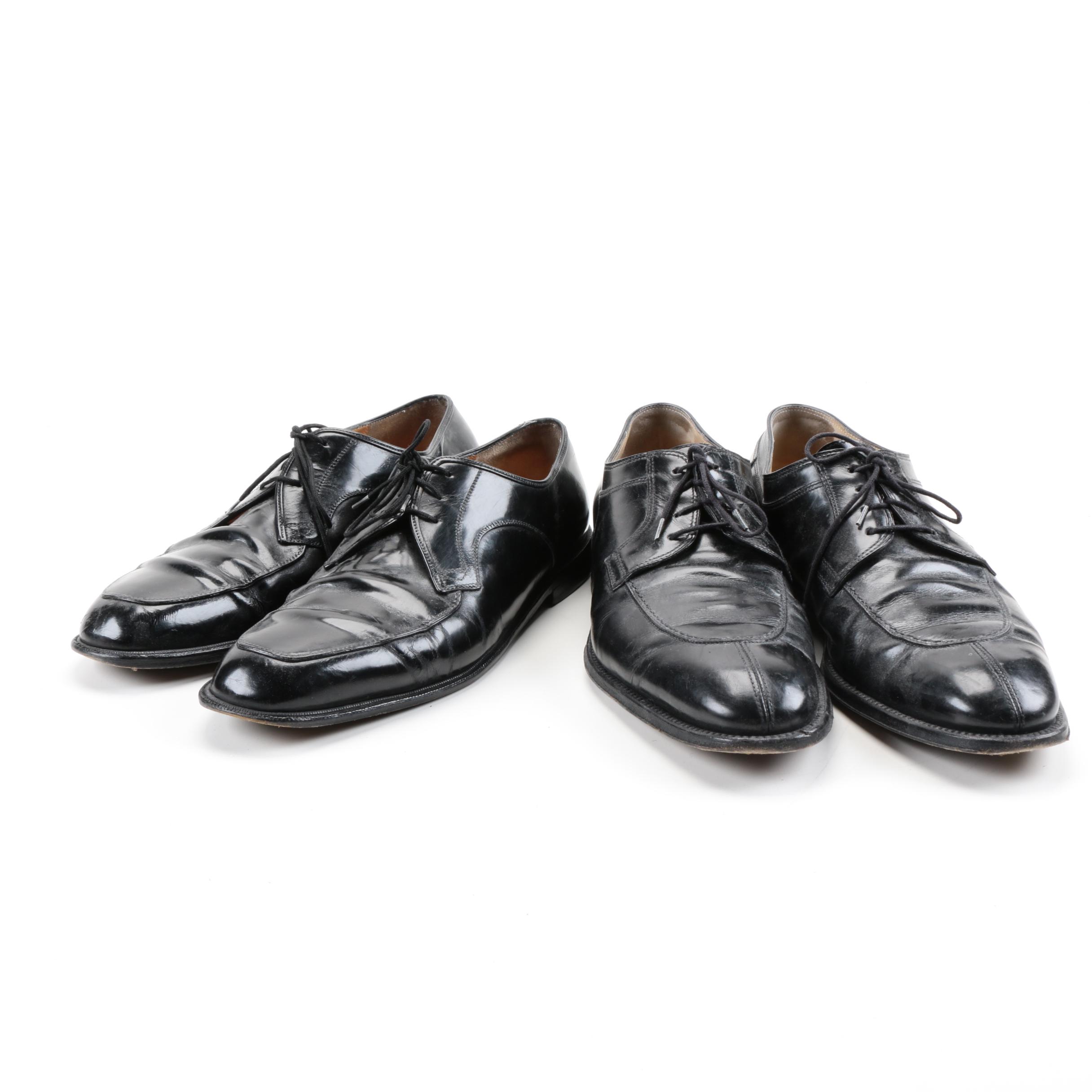 Men's Salvatore Ferragamo Black Dress Shoes