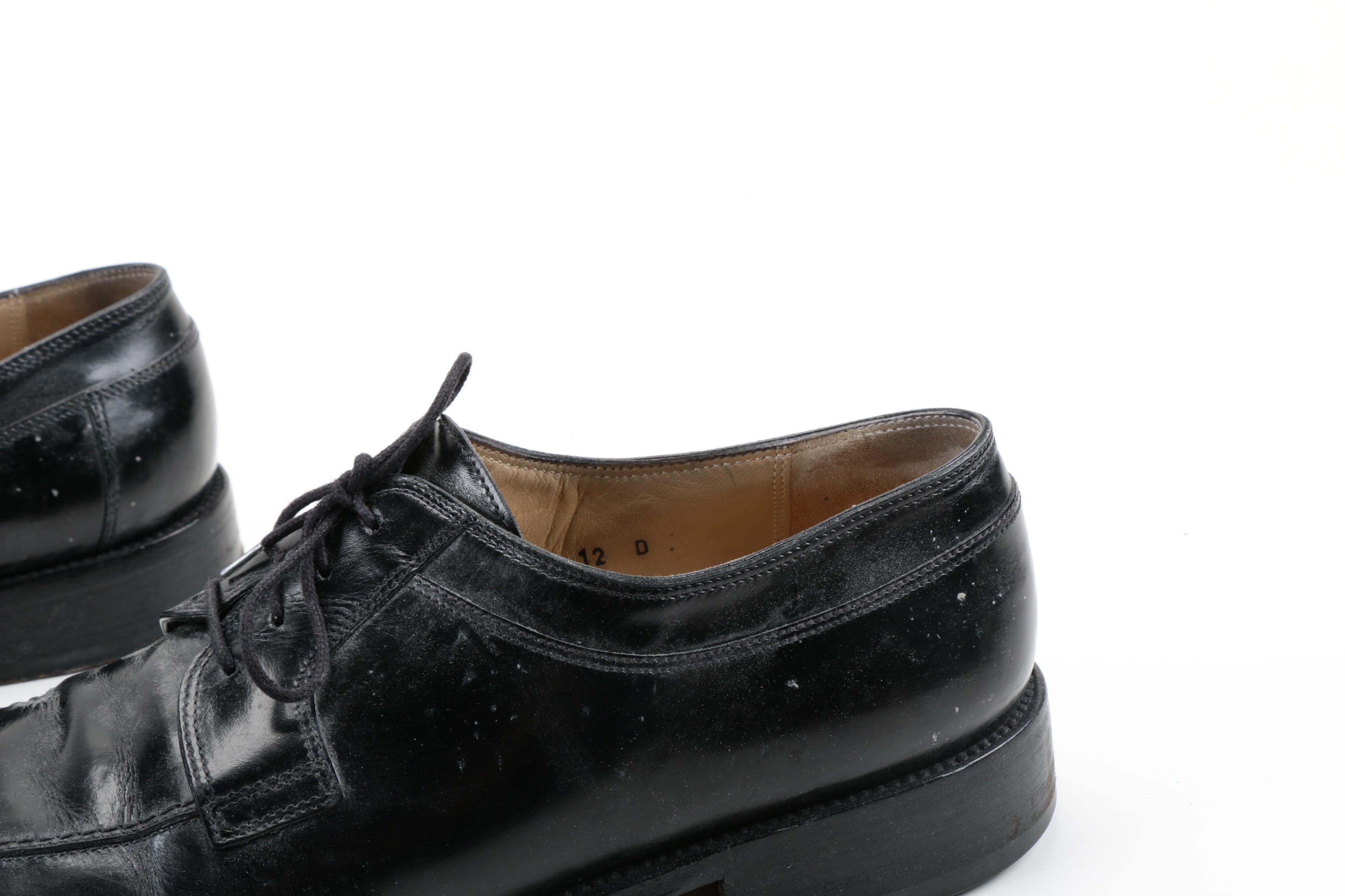 Men's Salvatore Ferragamo Black Dress Shoes