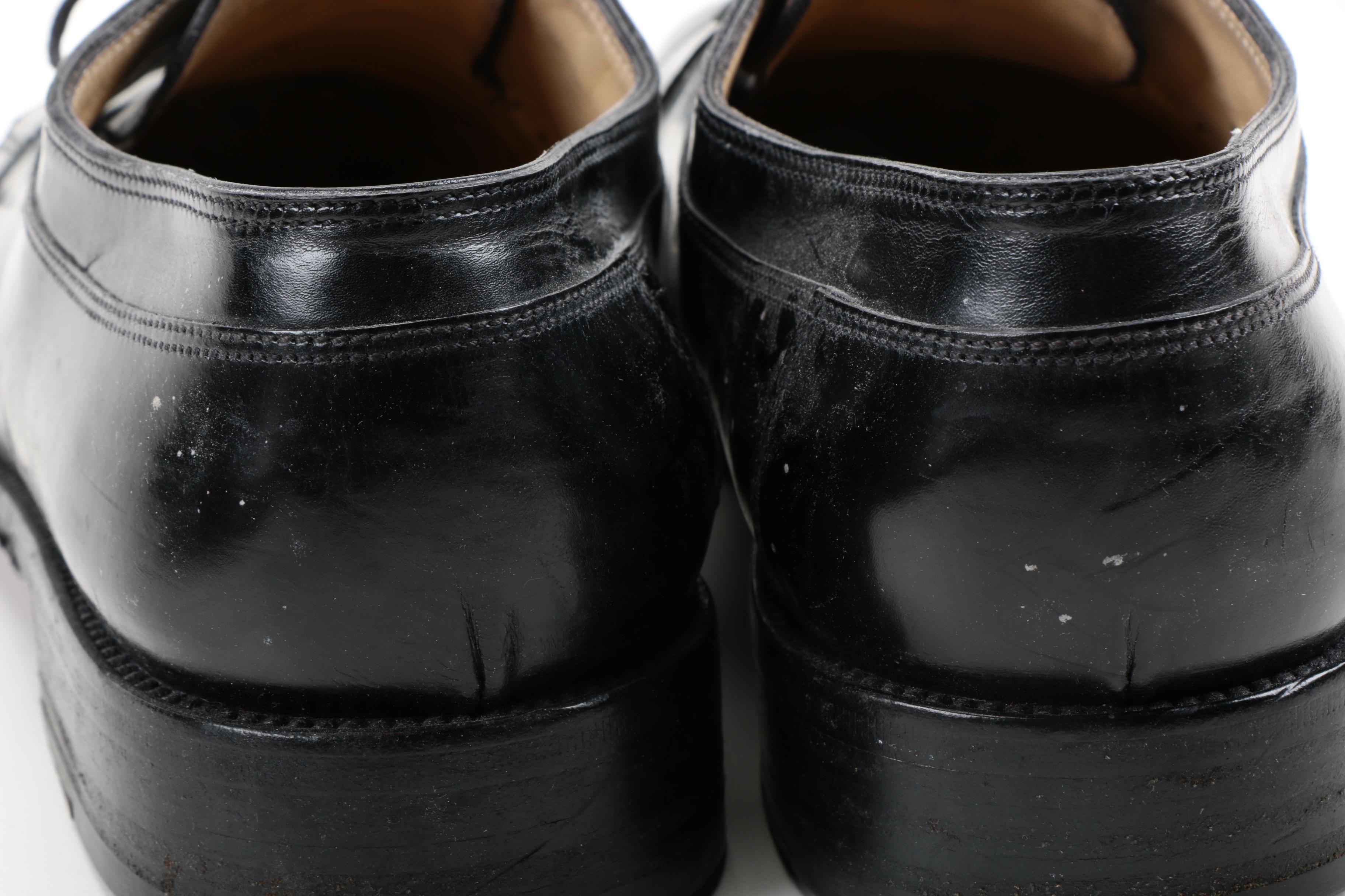 Men's Salvatore Ferragamo Black Dress Shoes