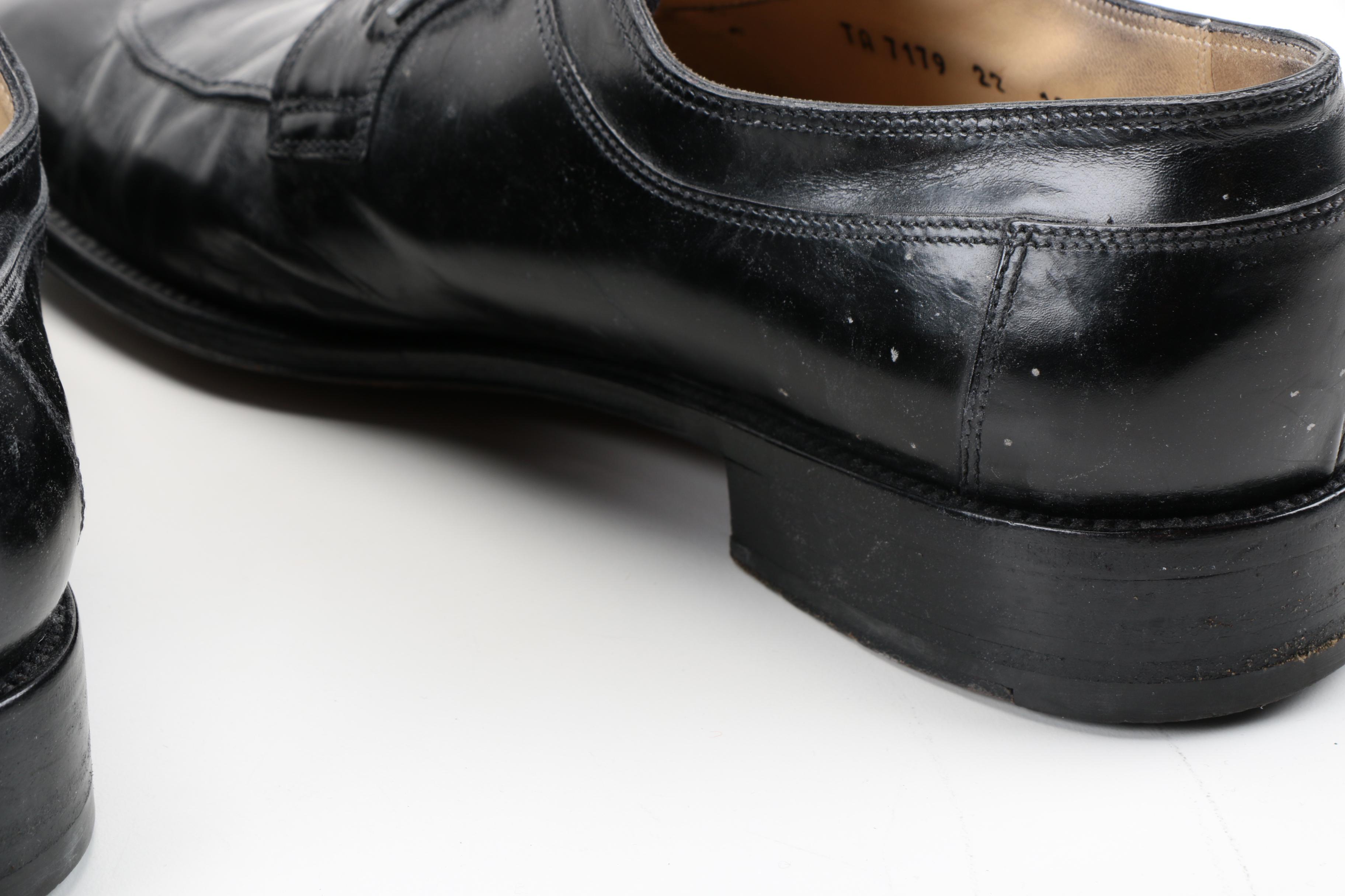 Men's Salvatore Ferragamo Black Dress Shoes