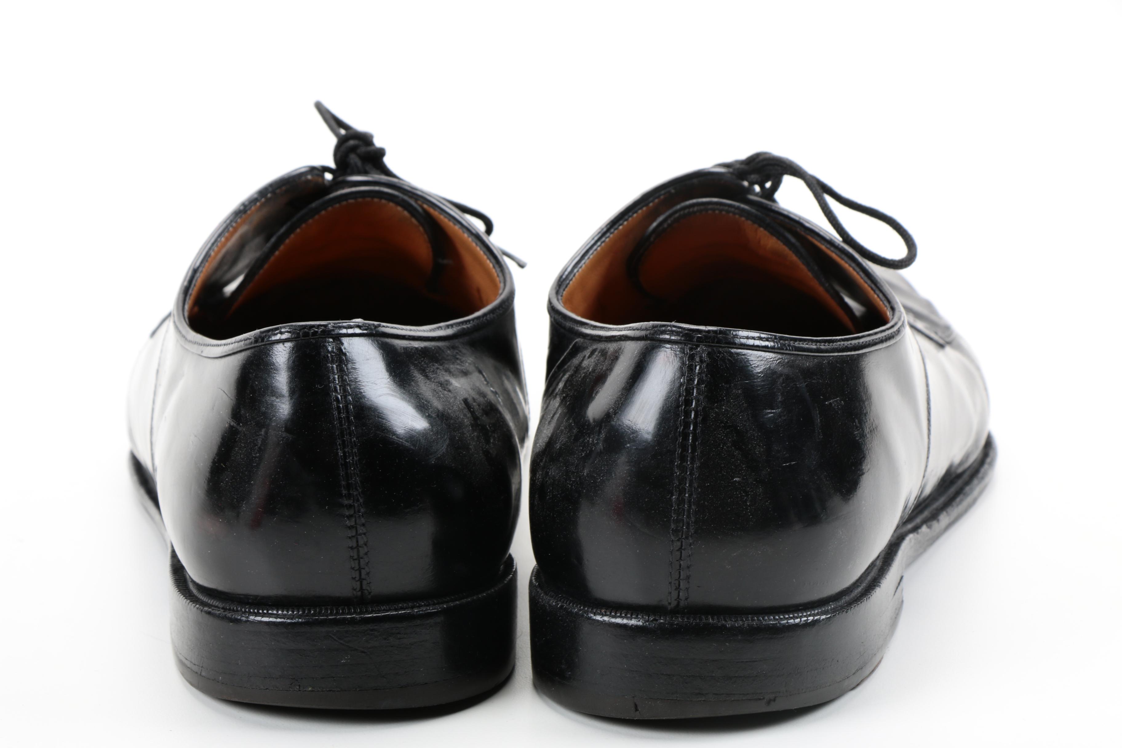 Men's Salvatore Ferragamo Black Dress Shoes