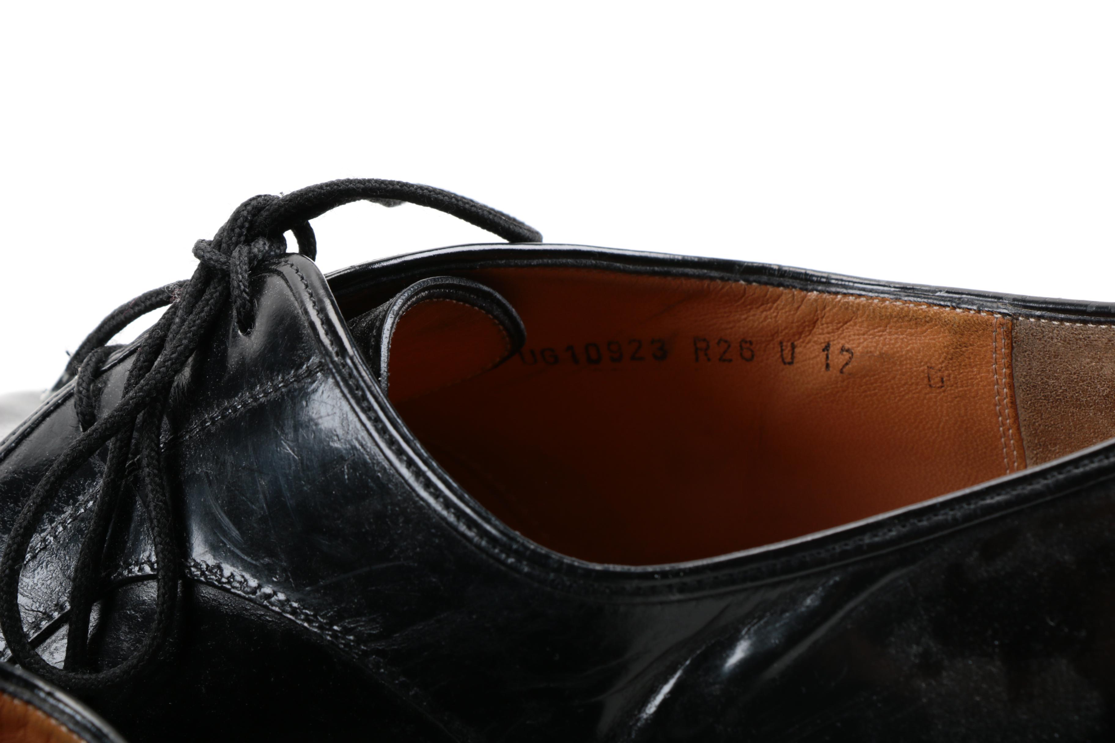 Men's Salvatore Ferragamo Black Dress Shoes