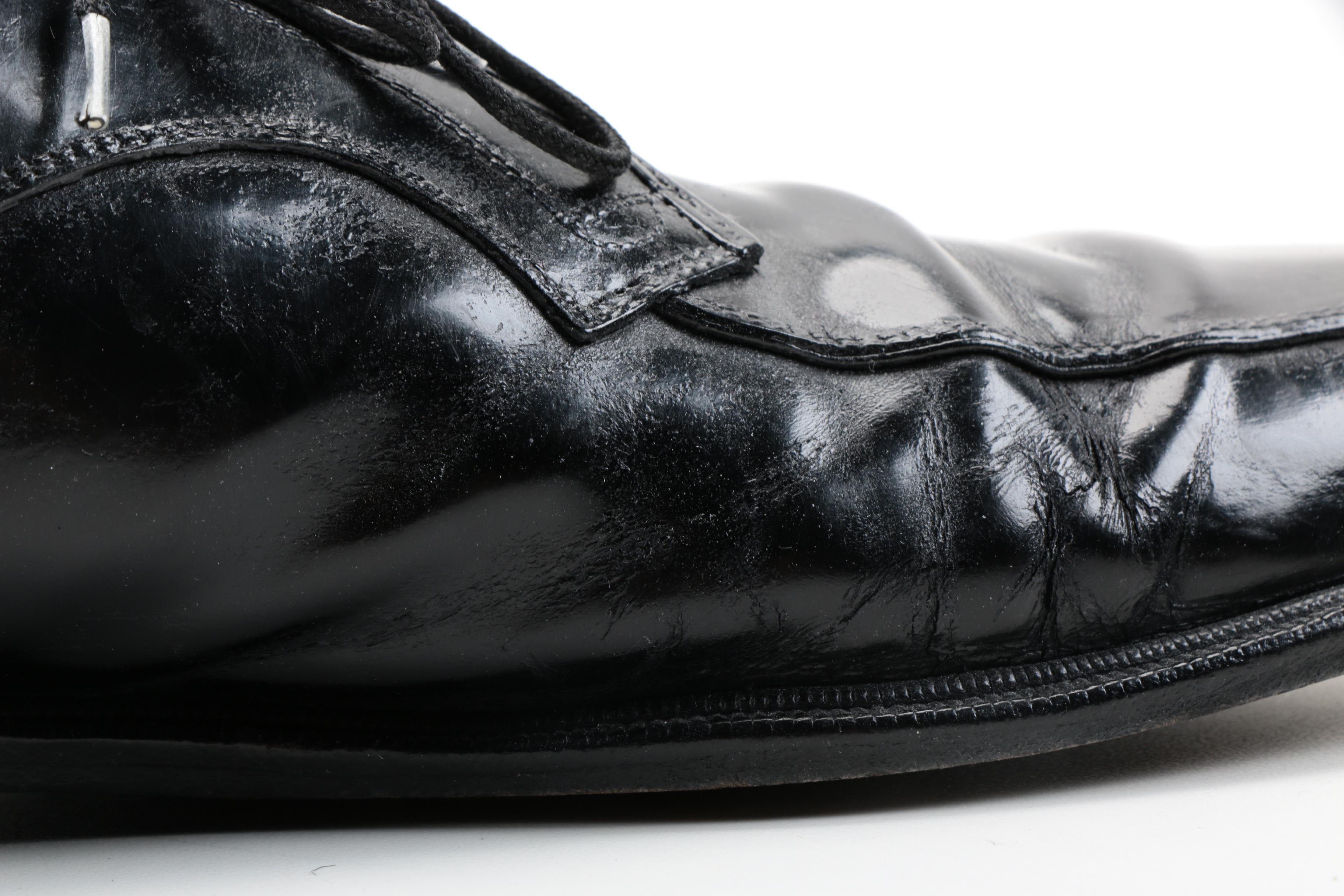 Men's Salvatore Ferragamo Black Dress Shoes