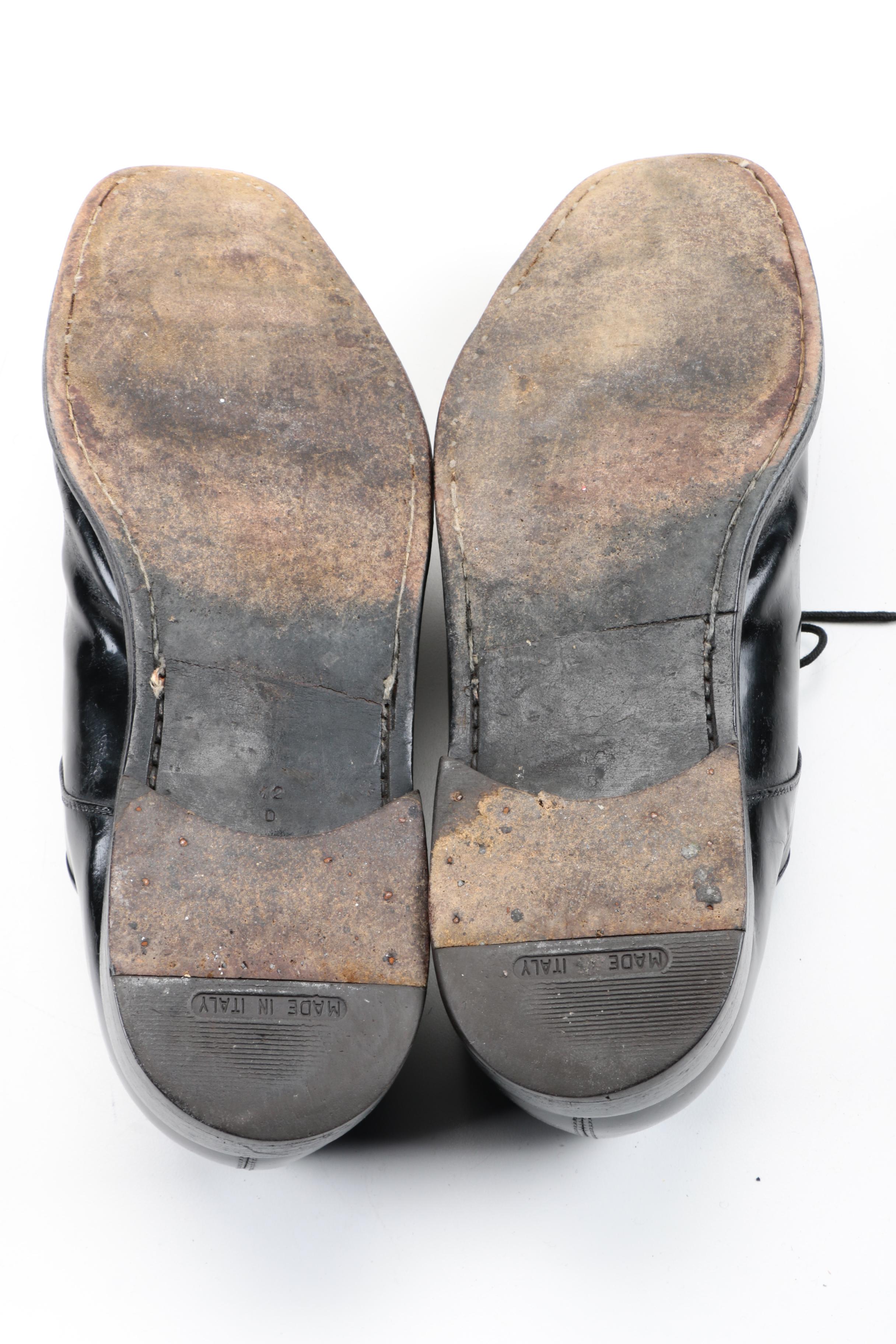 Men's Salvatore Ferragamo Black Dress Shoes