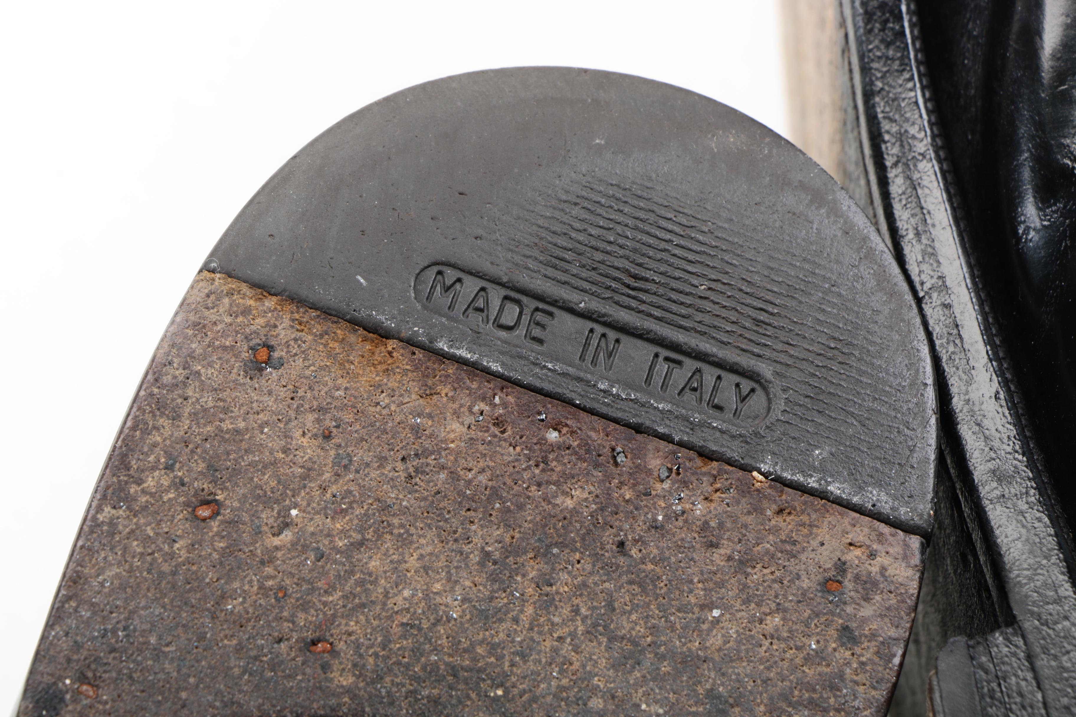 Men's Salvatore Ferragamo Black Dress Shoes