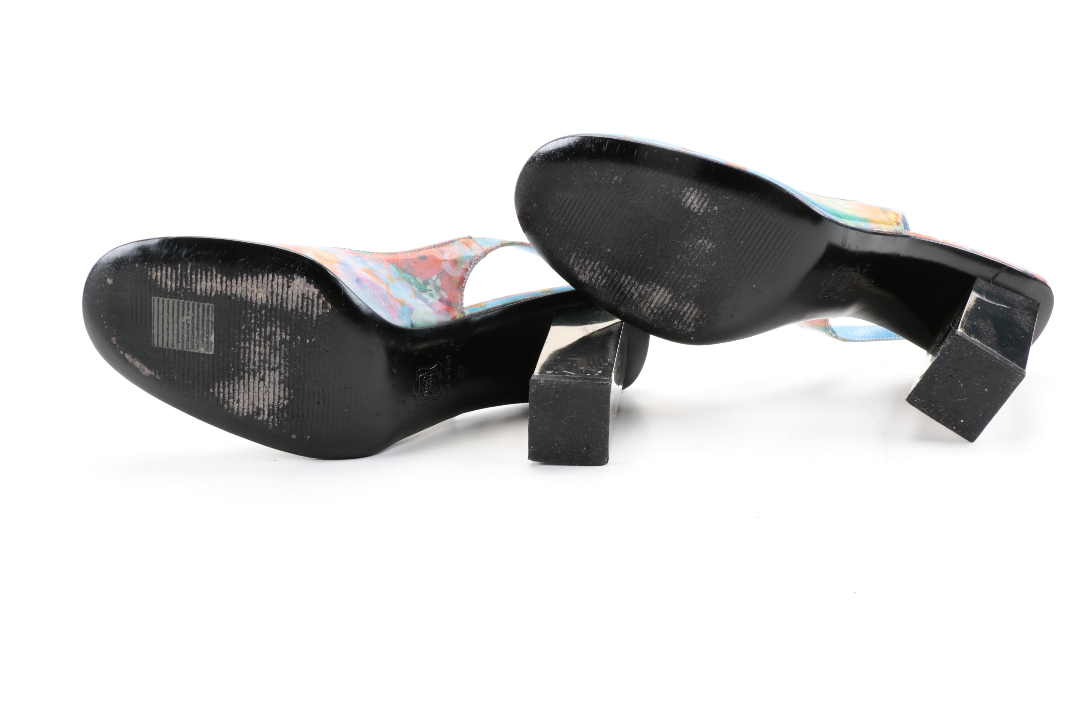 Dolce & Gabbana Butterfly Holographic Slingbacks