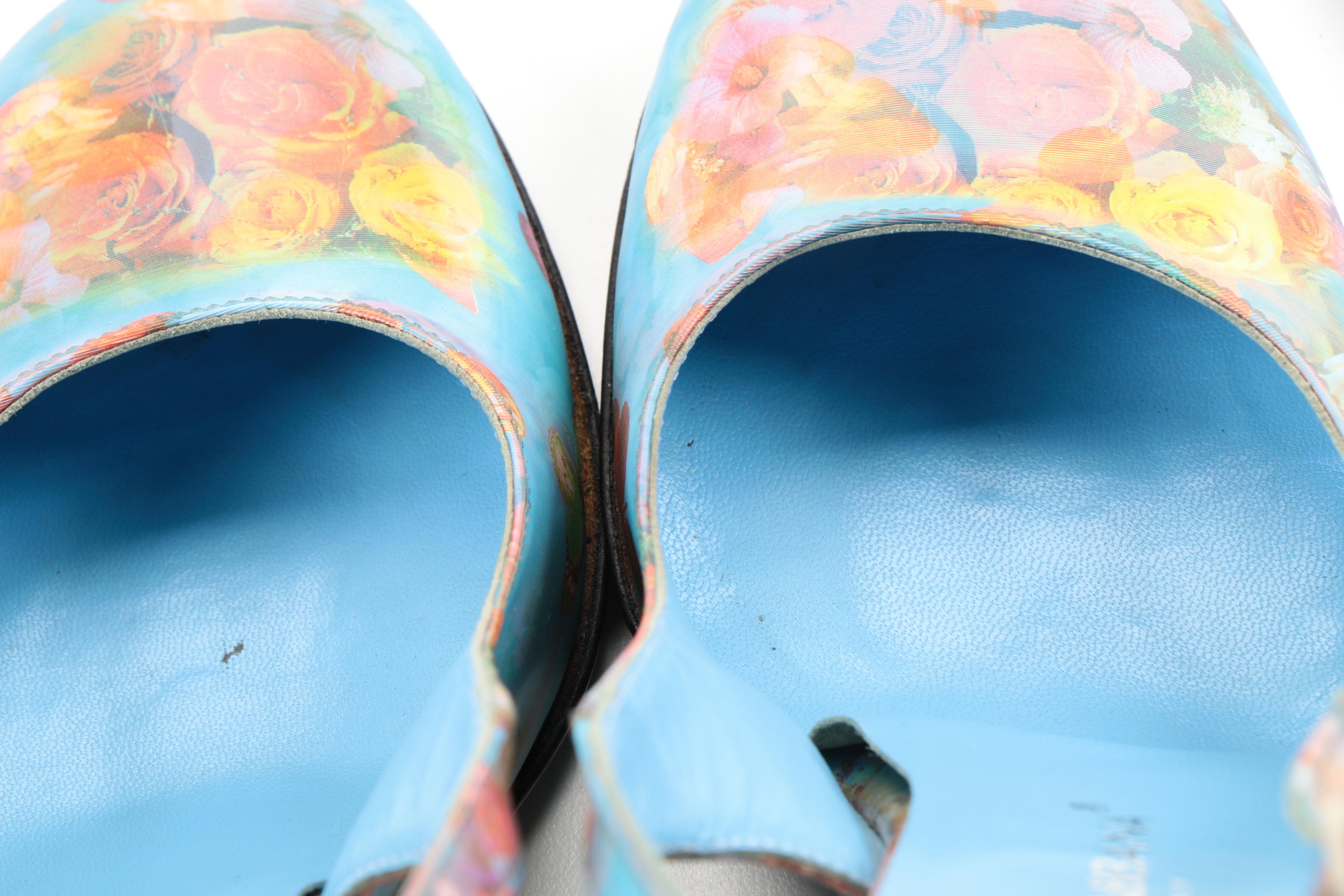 Dolce & Gabbana Butterfly Holographic Slingbacks