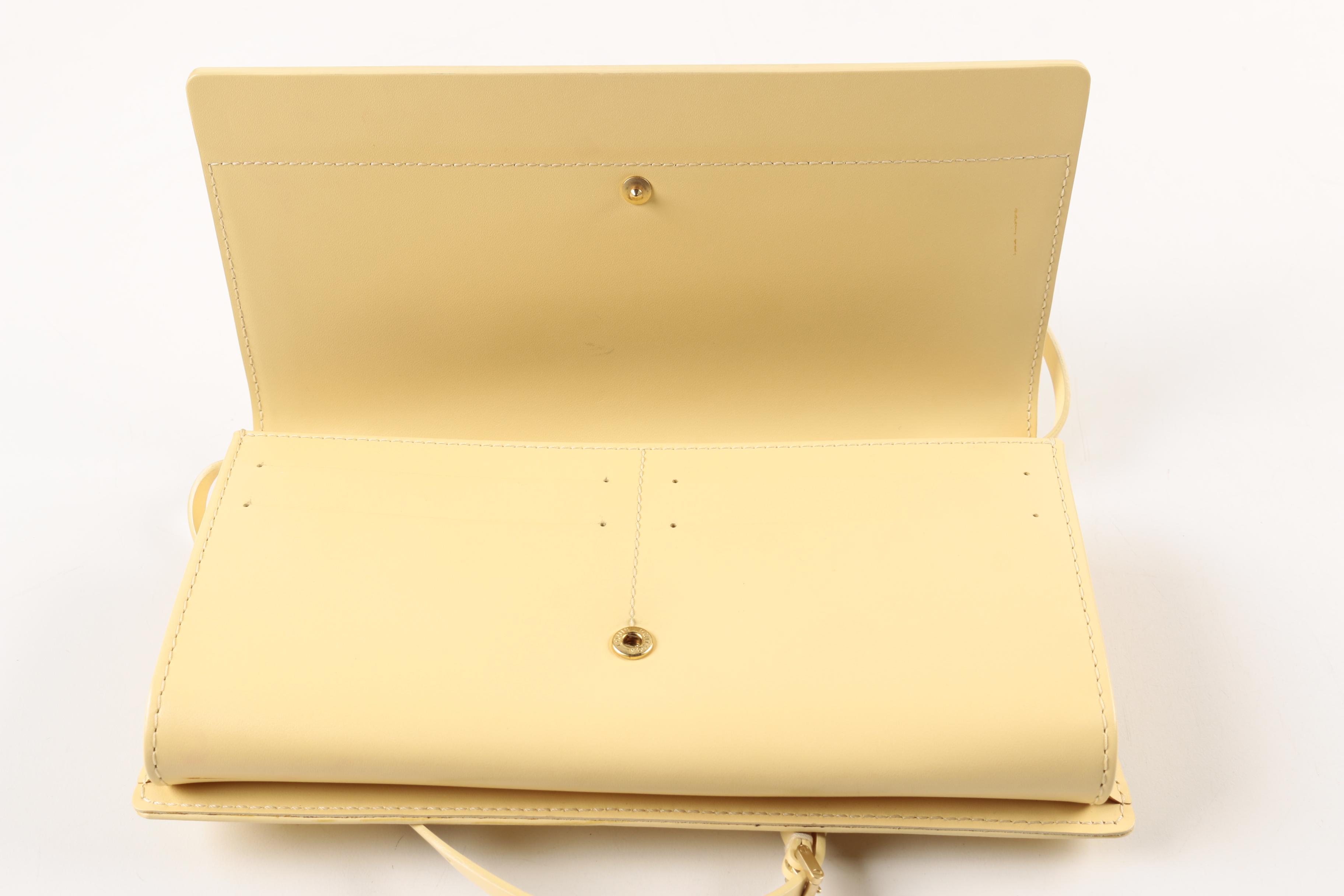 Louis Vuitton Vanilla Epi Leather Honfleur Clutch Bag