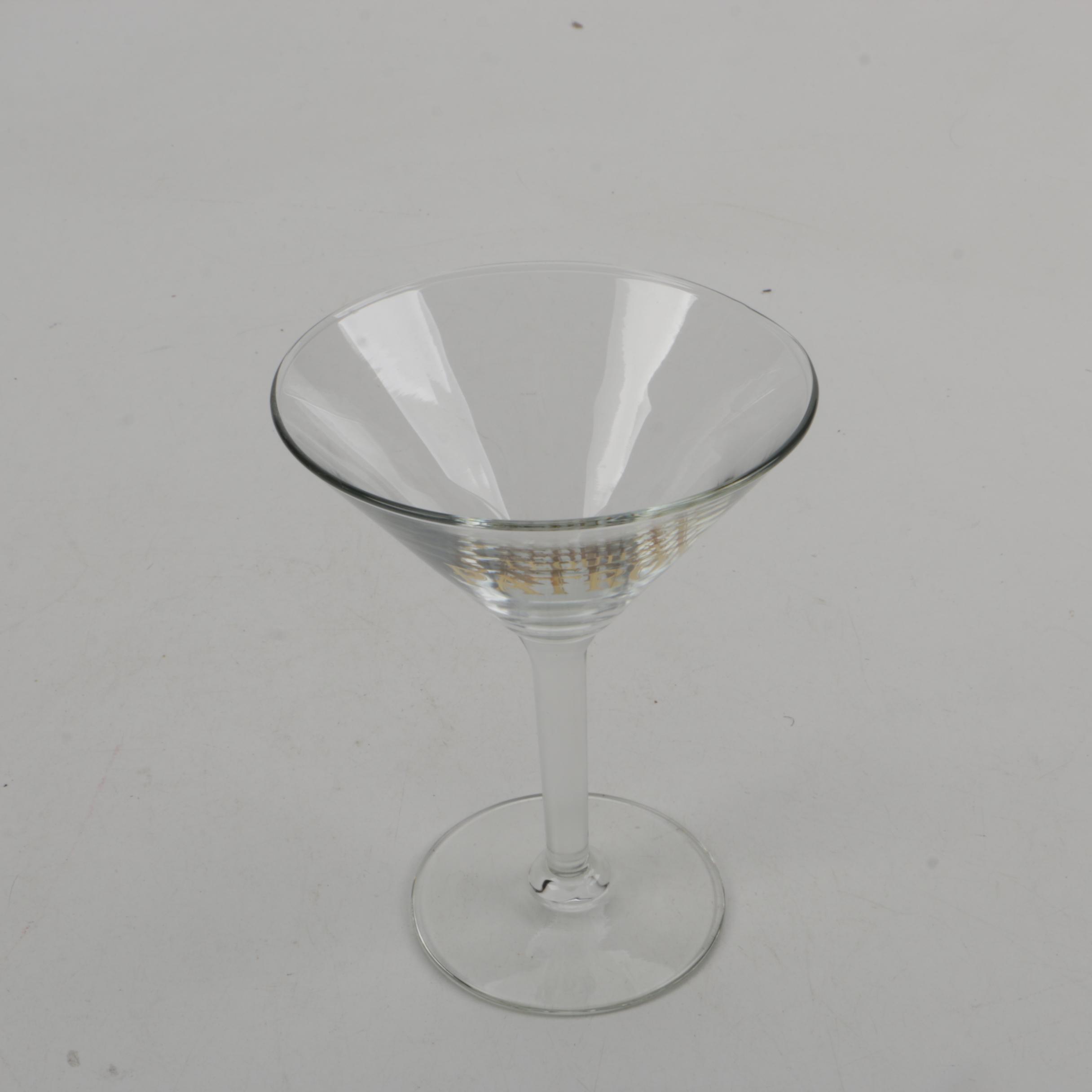 Patrón Tequila Martini Glasses