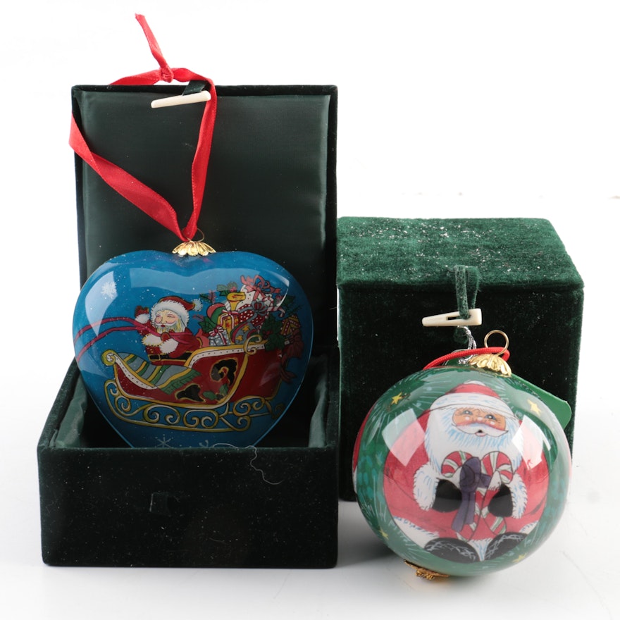 Pair of Christmas Ornaments