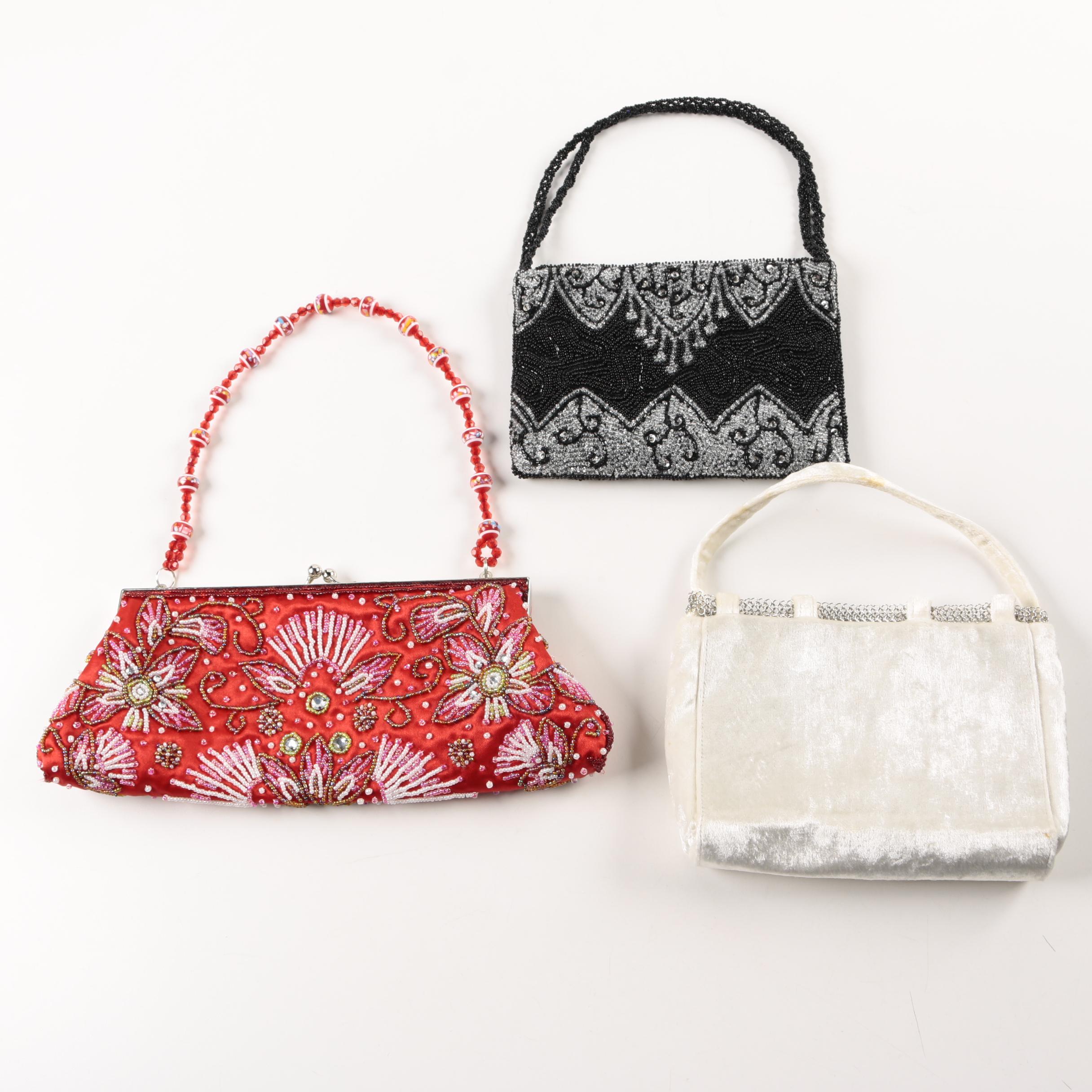 Three Handbags Including Christiana
