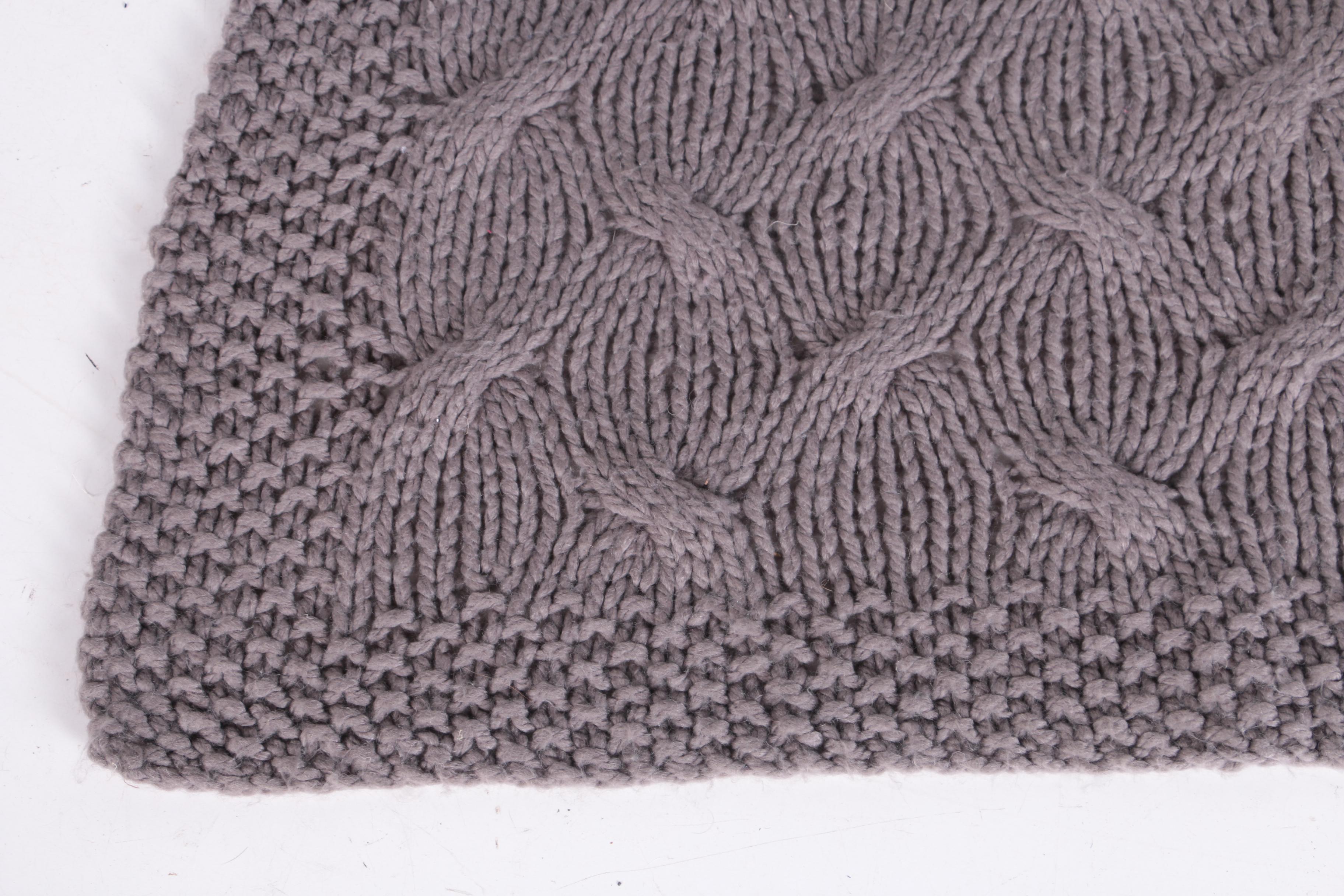 Pom Pom at Home Knitted Throw