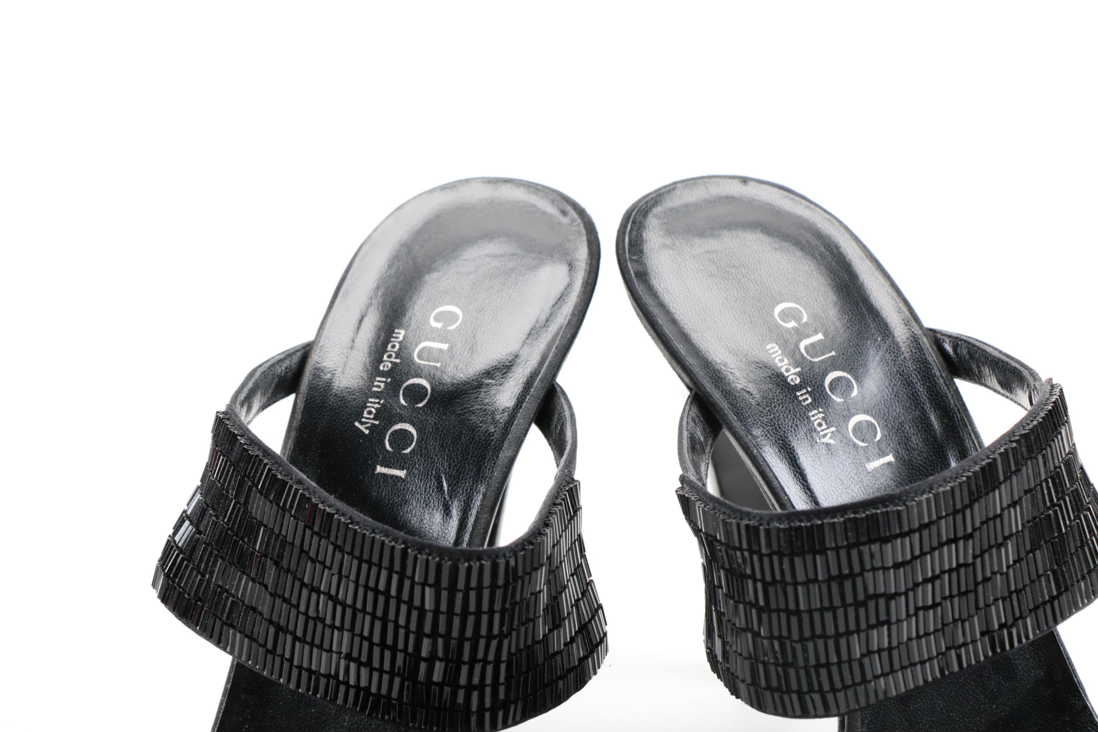 Women's Gucci Beaded Heels