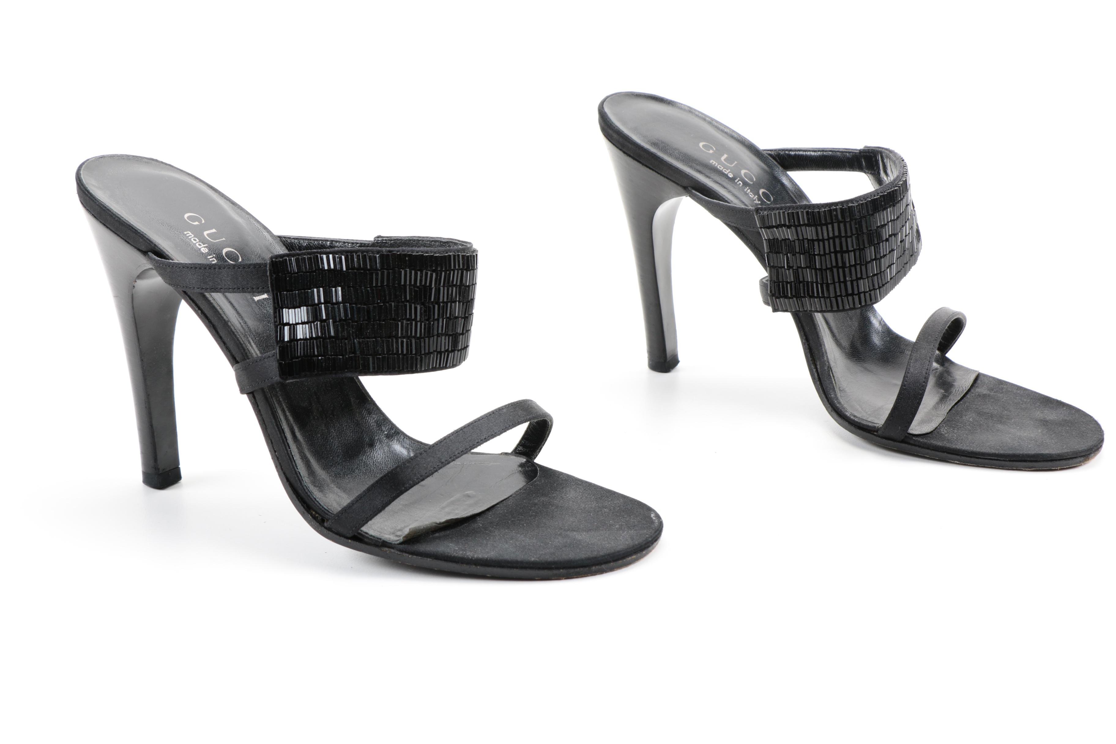 Women's Gucci Beaded Heels