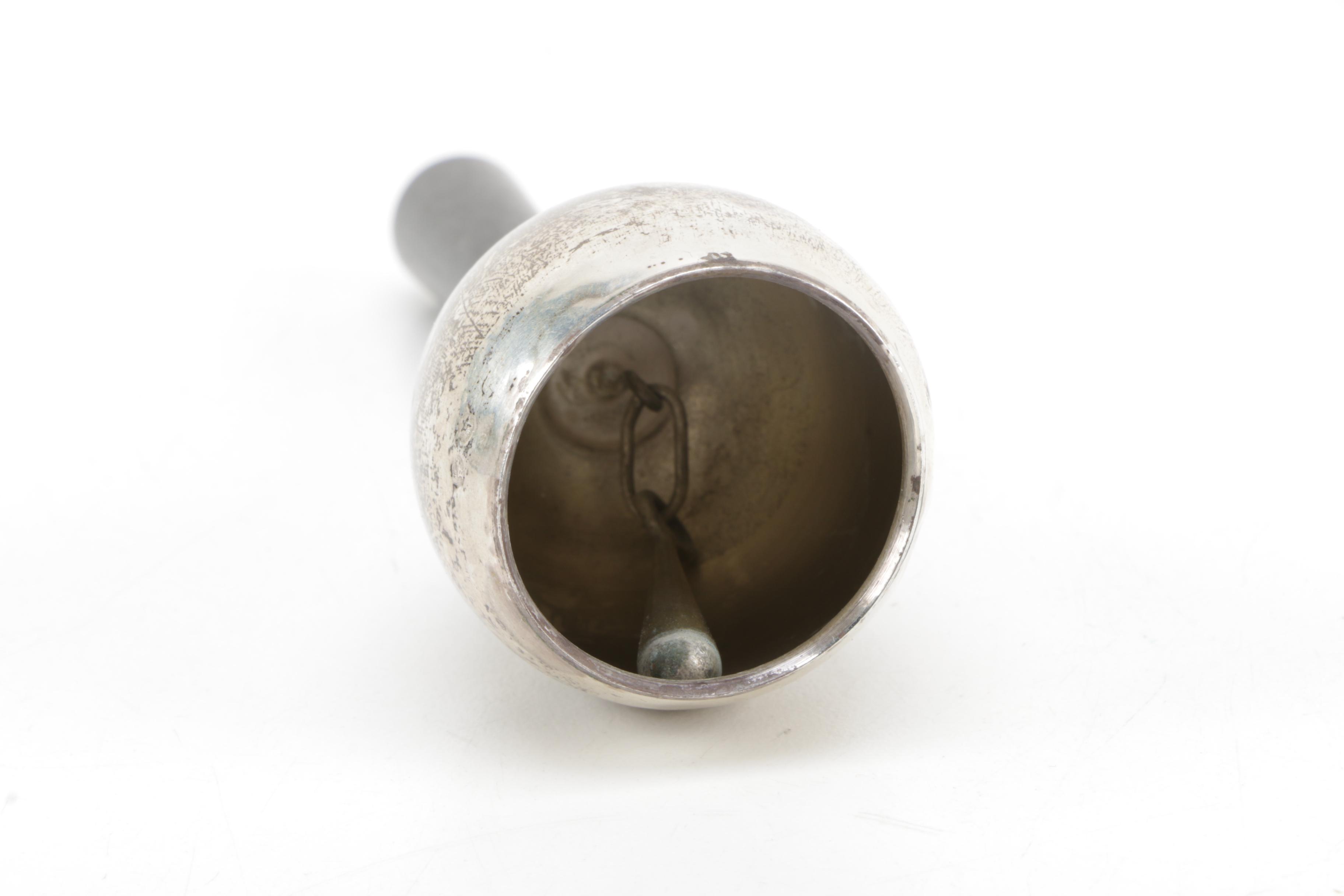 Coin Silver Hand Bell