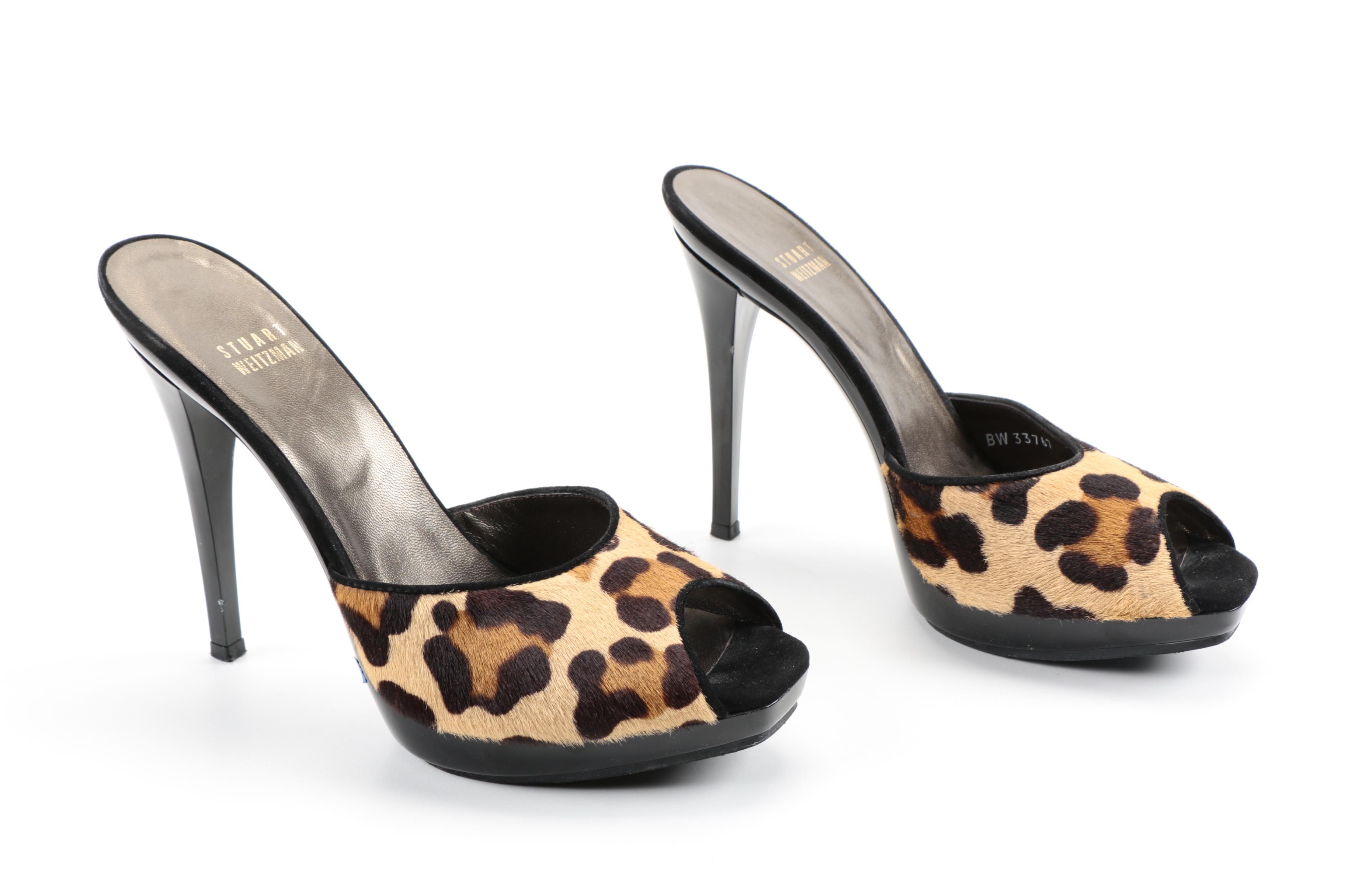 Stuart Weitzman High Heel Slides
