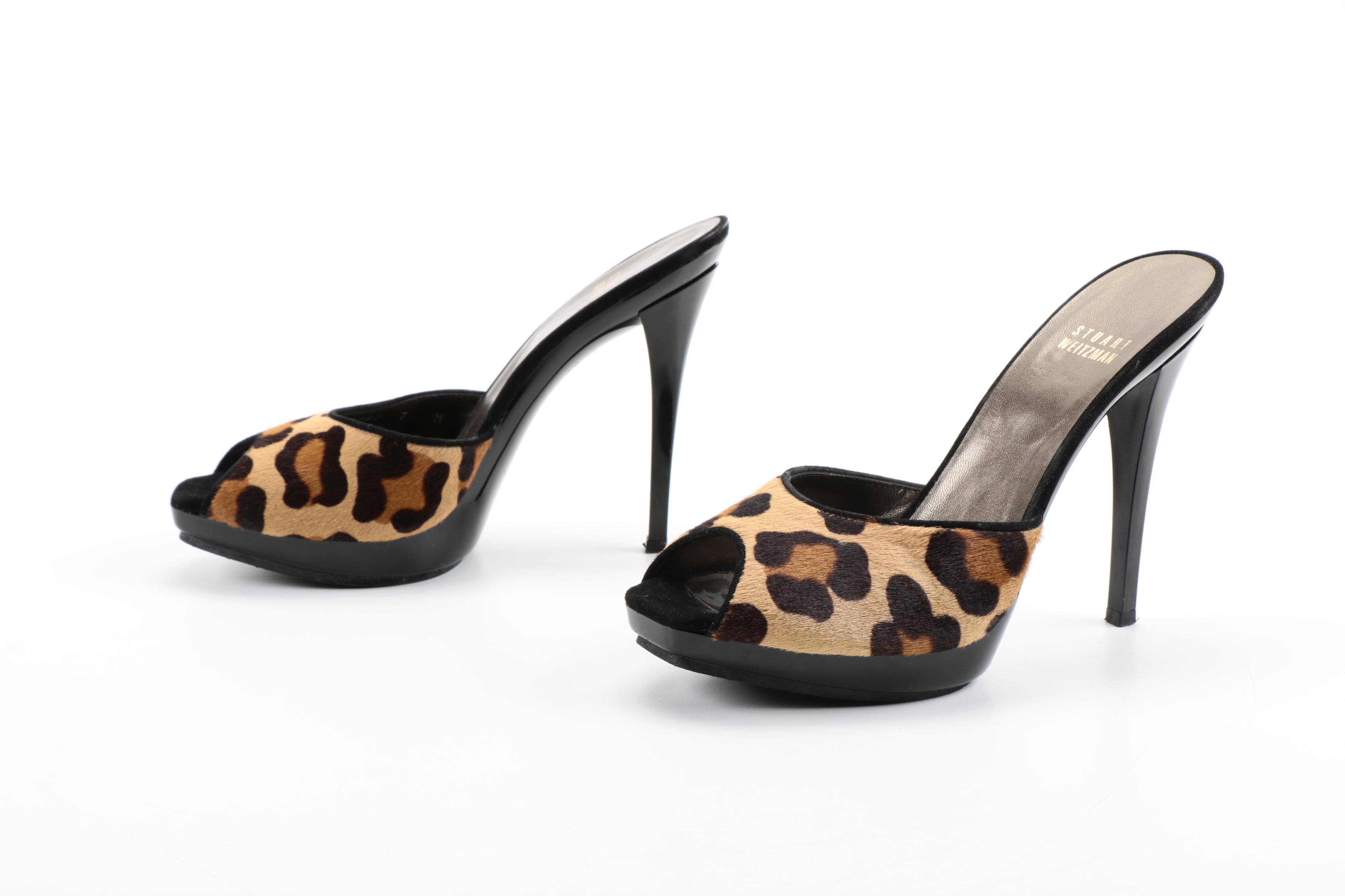Stuart Weitzman High Heel Slides