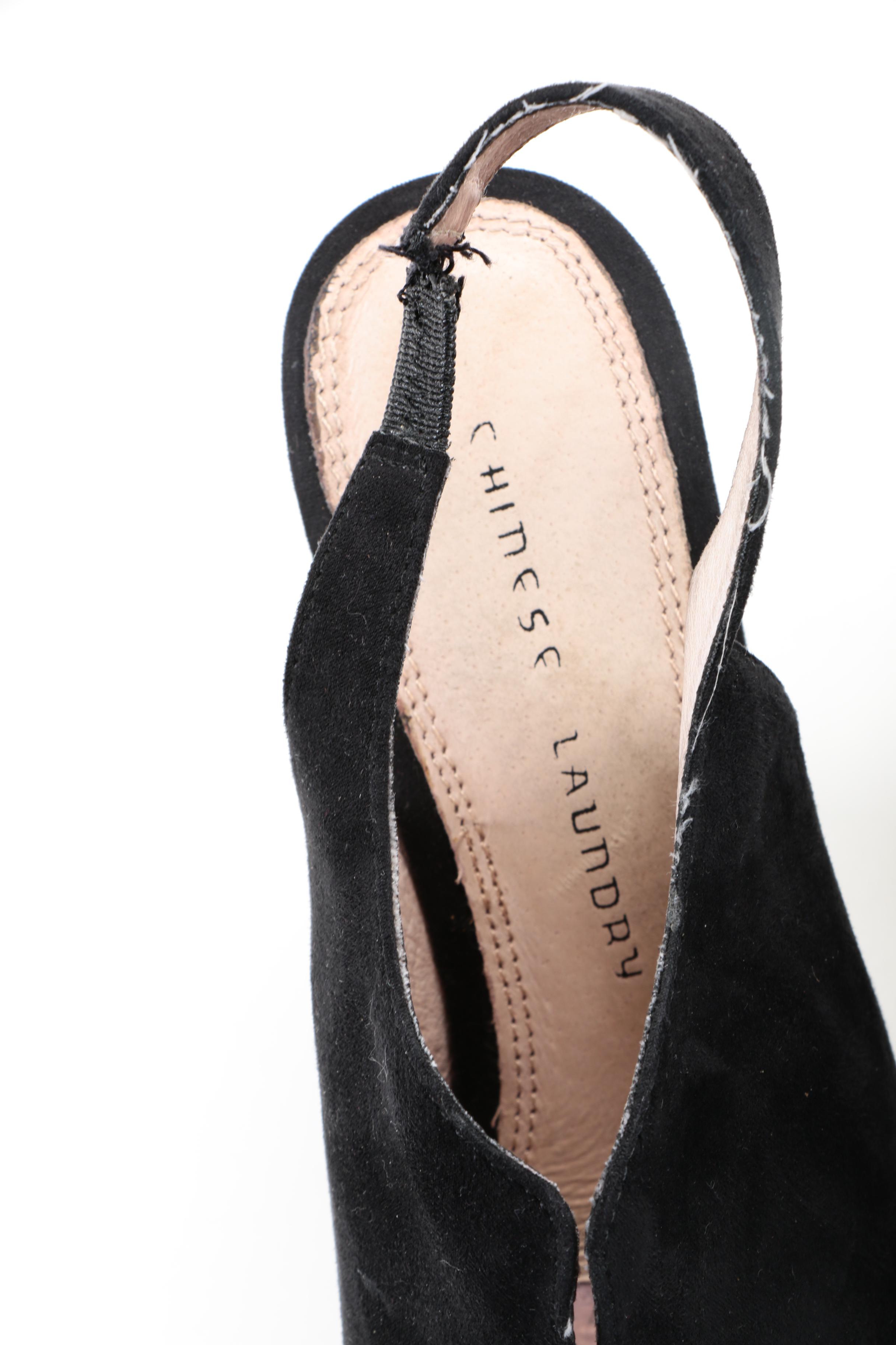 Chinese Laundry Platform Wedge Dress Sandals