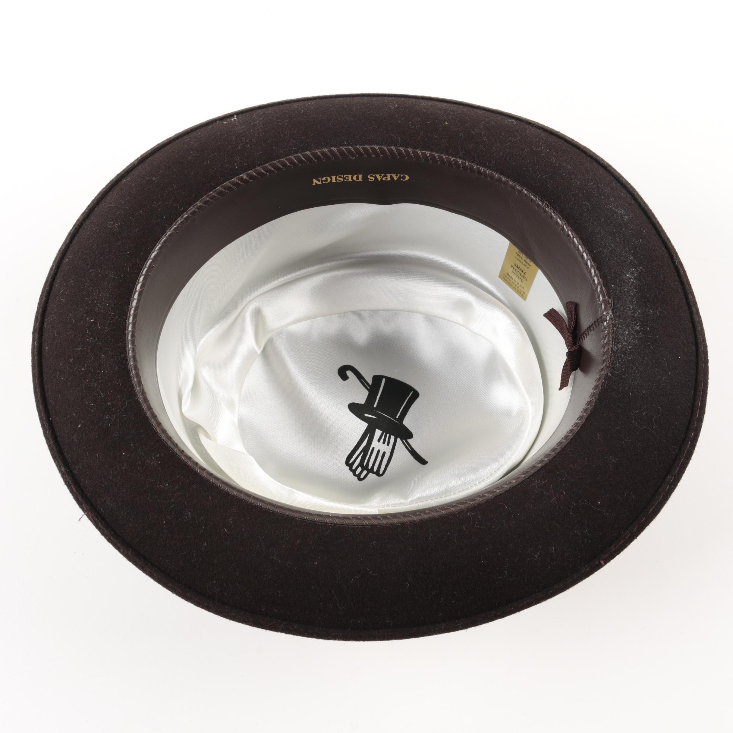 Men's Fedora Hats Including Marc Ecko